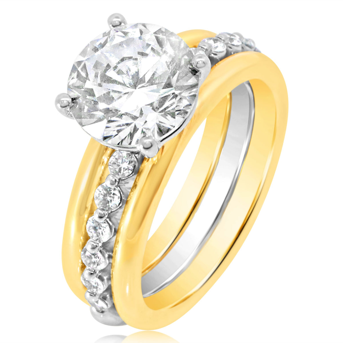 Celebration Collection Two-Tone Diamond Engagement Mounting