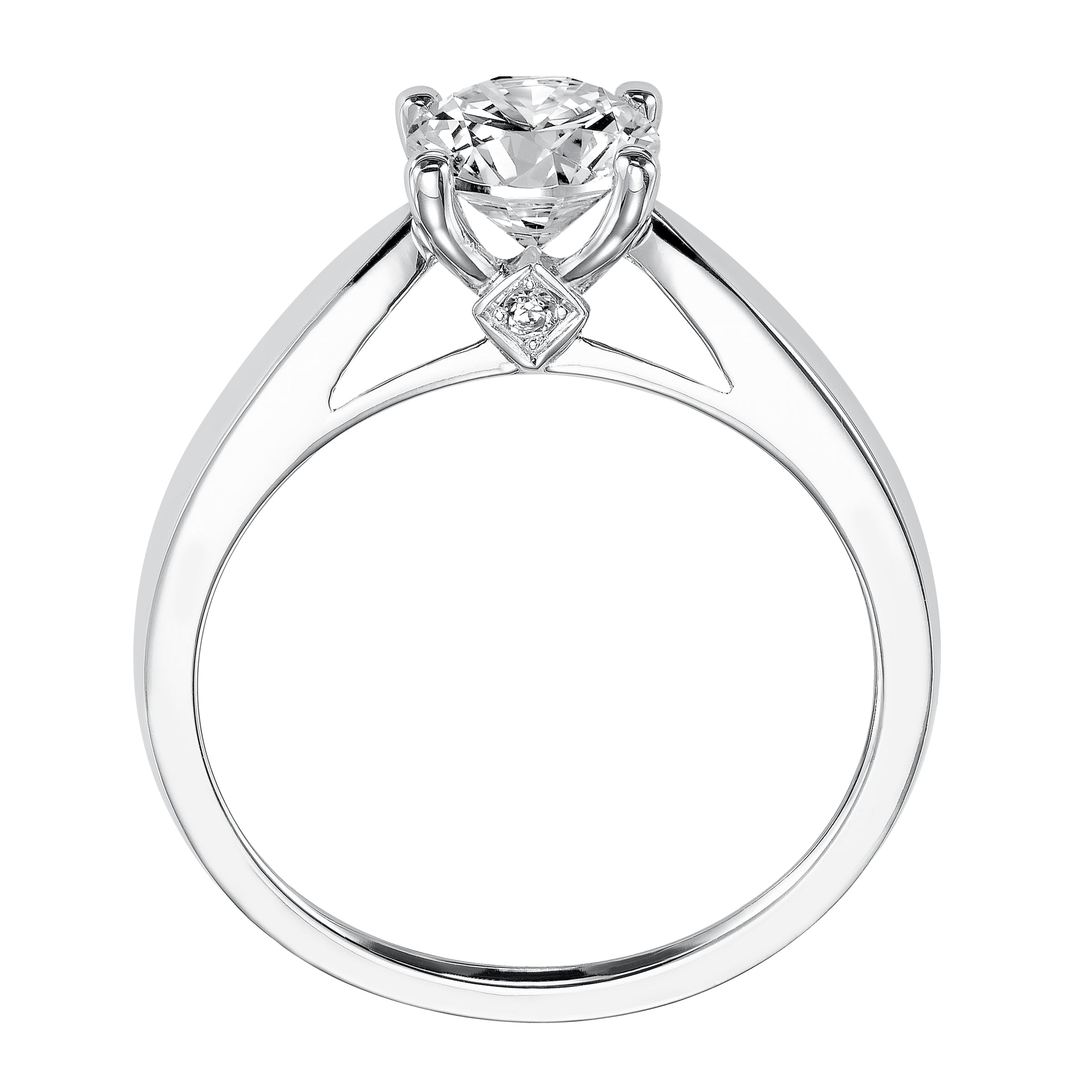 Diamond Solitaire Engagement Ring