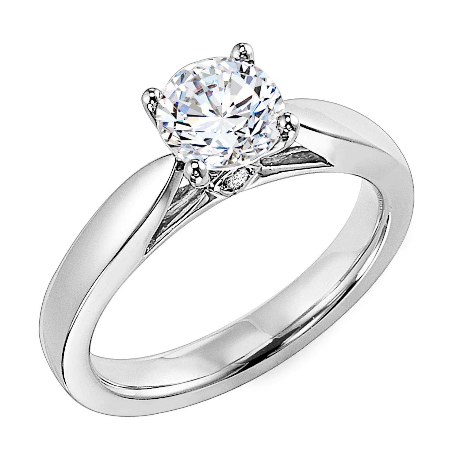 Diamond Solitaire Engagement Ring
