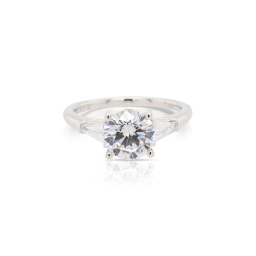Diamond Three Stone Engagement Ring