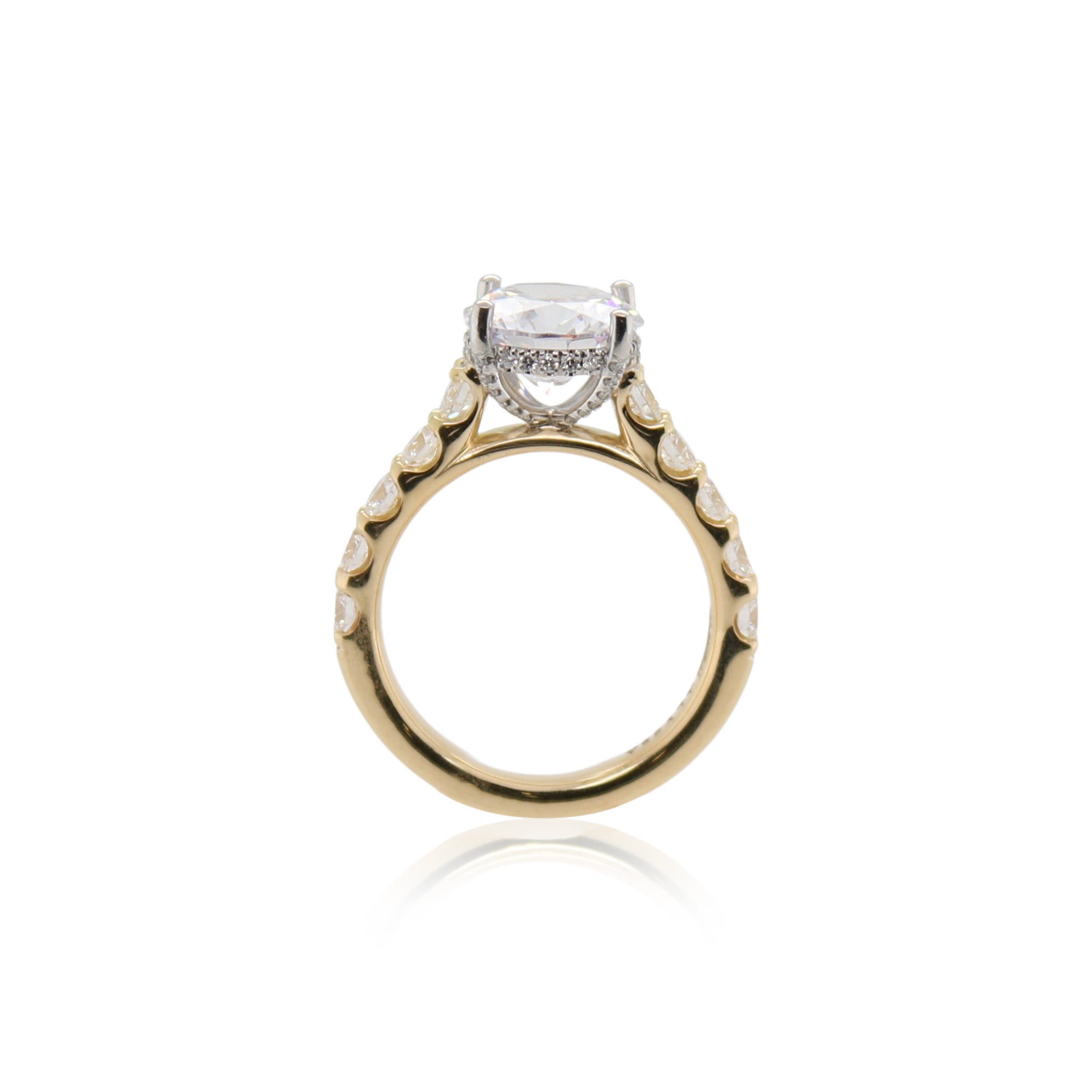 3.00ct Round Engagement Ring Mounting