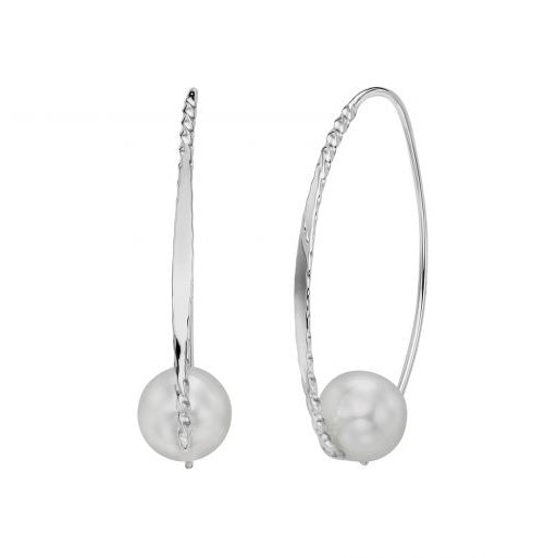 Pearl Embrace Drop Earrings