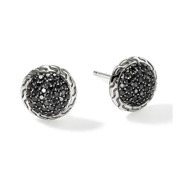 10mm Black Sapphire Studs