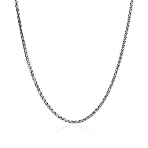 John Hardy Sterling Silver 2.7mm Box Chain