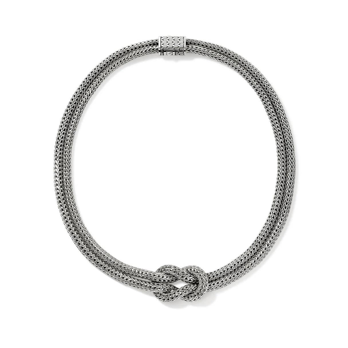 Love Knot Extra Small Double Chain Necklace