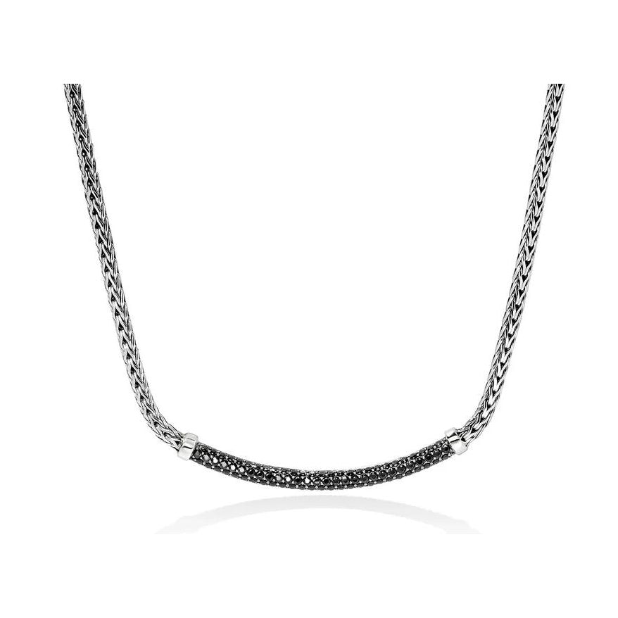 Essentials Mini Black Sapphire Necklace