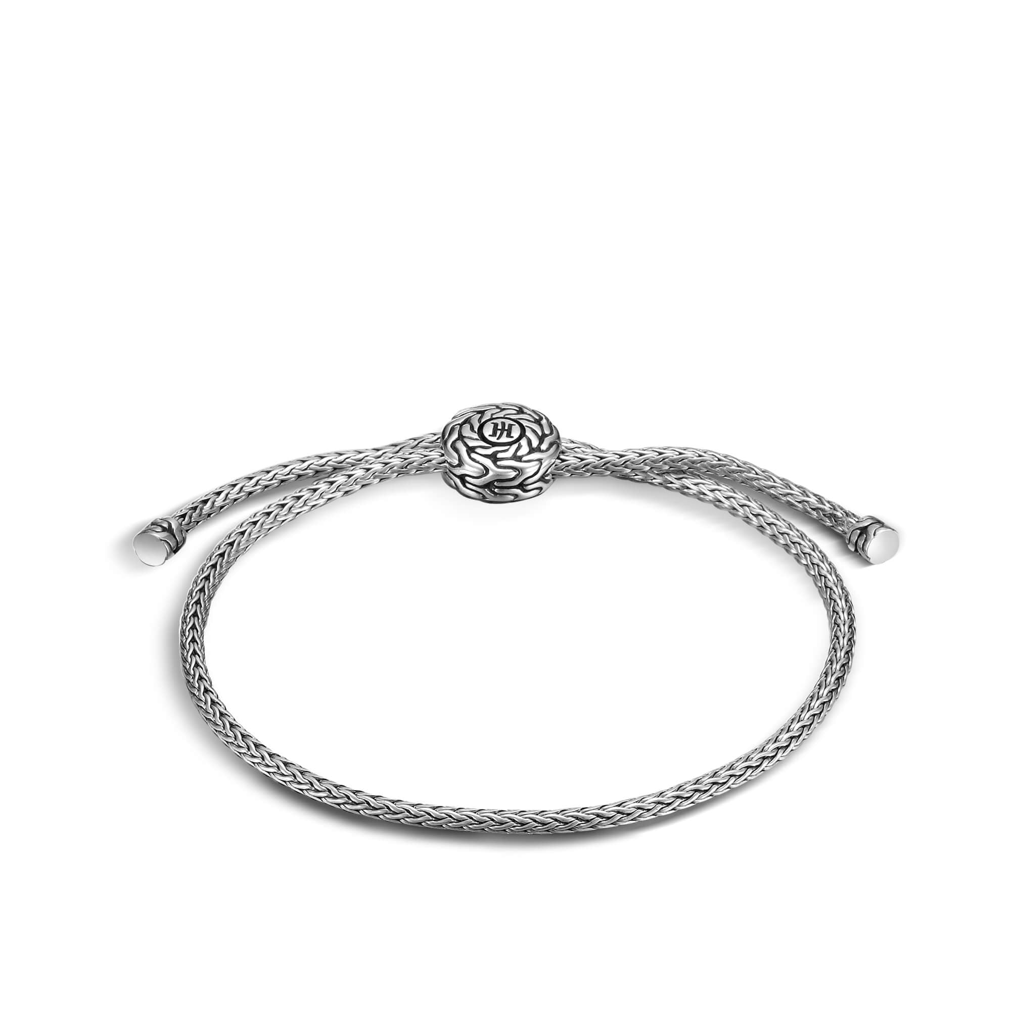 Sterling Silver Classic Chain Pull Through Bracelet