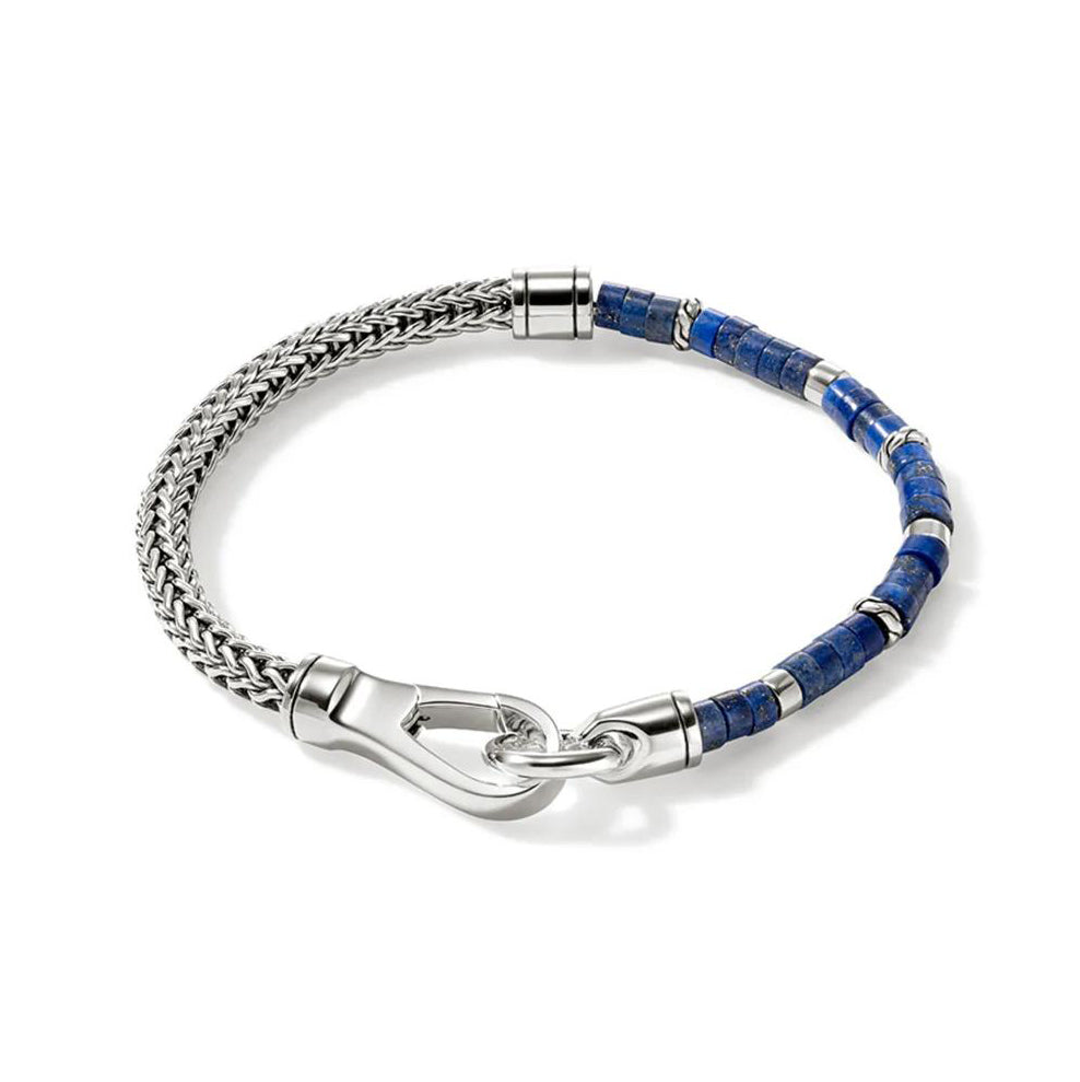 John Hardy Lapis Lazuli Beaded Bracelet