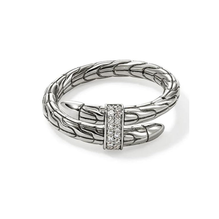 John Hardy Diamond Wrap Ring