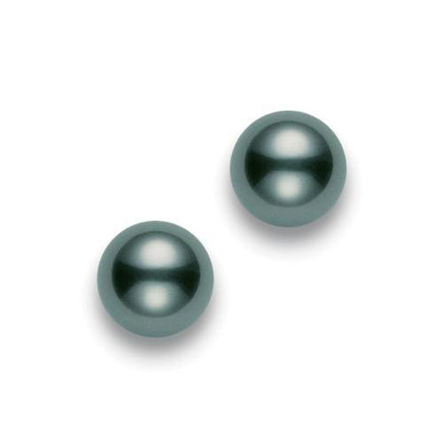 Mikimoto Black South Sea Pearl Studs