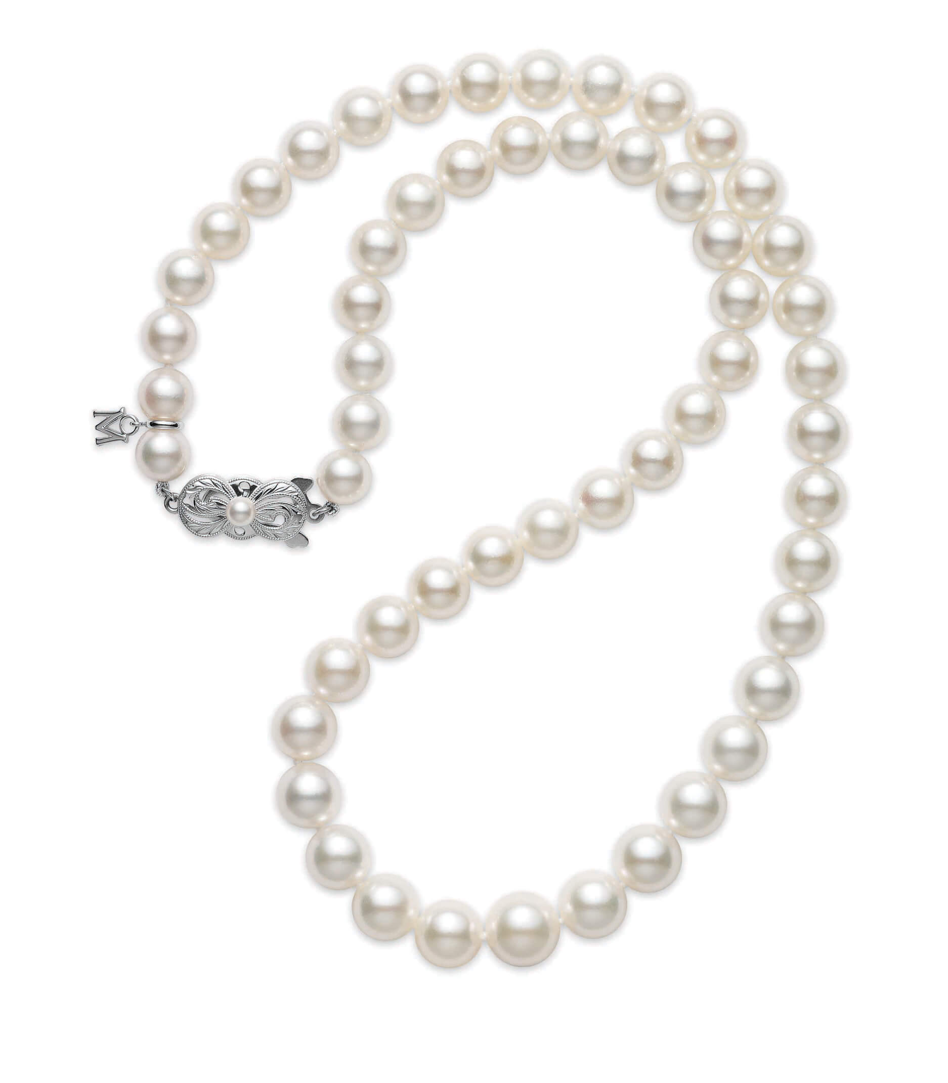 Mikimoto Graduated Akoya Cultured Pearl Necklace