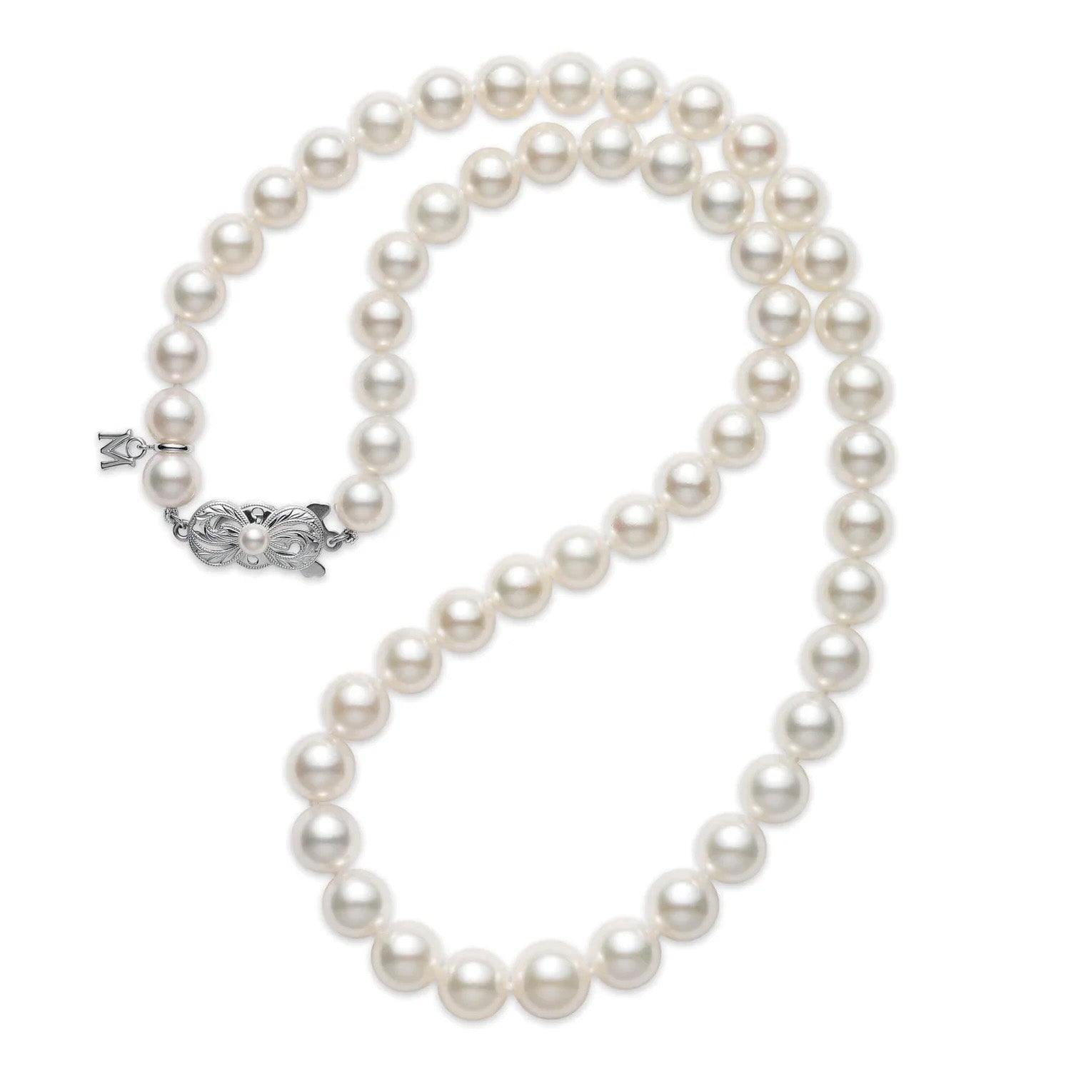 Mikimoto Graduated Akoya Cultured Pearl Necklace
