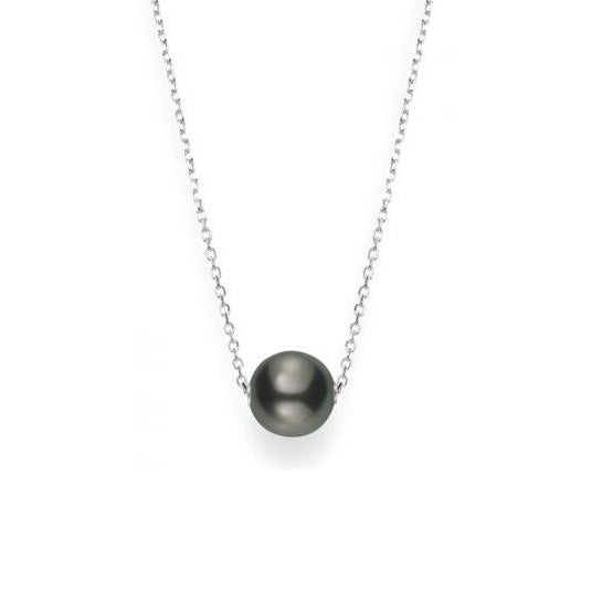 Mikimoto Black South Sea Pearl Pendant