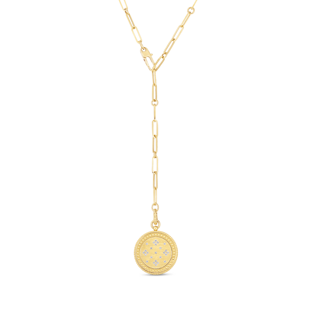 Roberto Coin Venetian Princess Yellow Gold Medallion