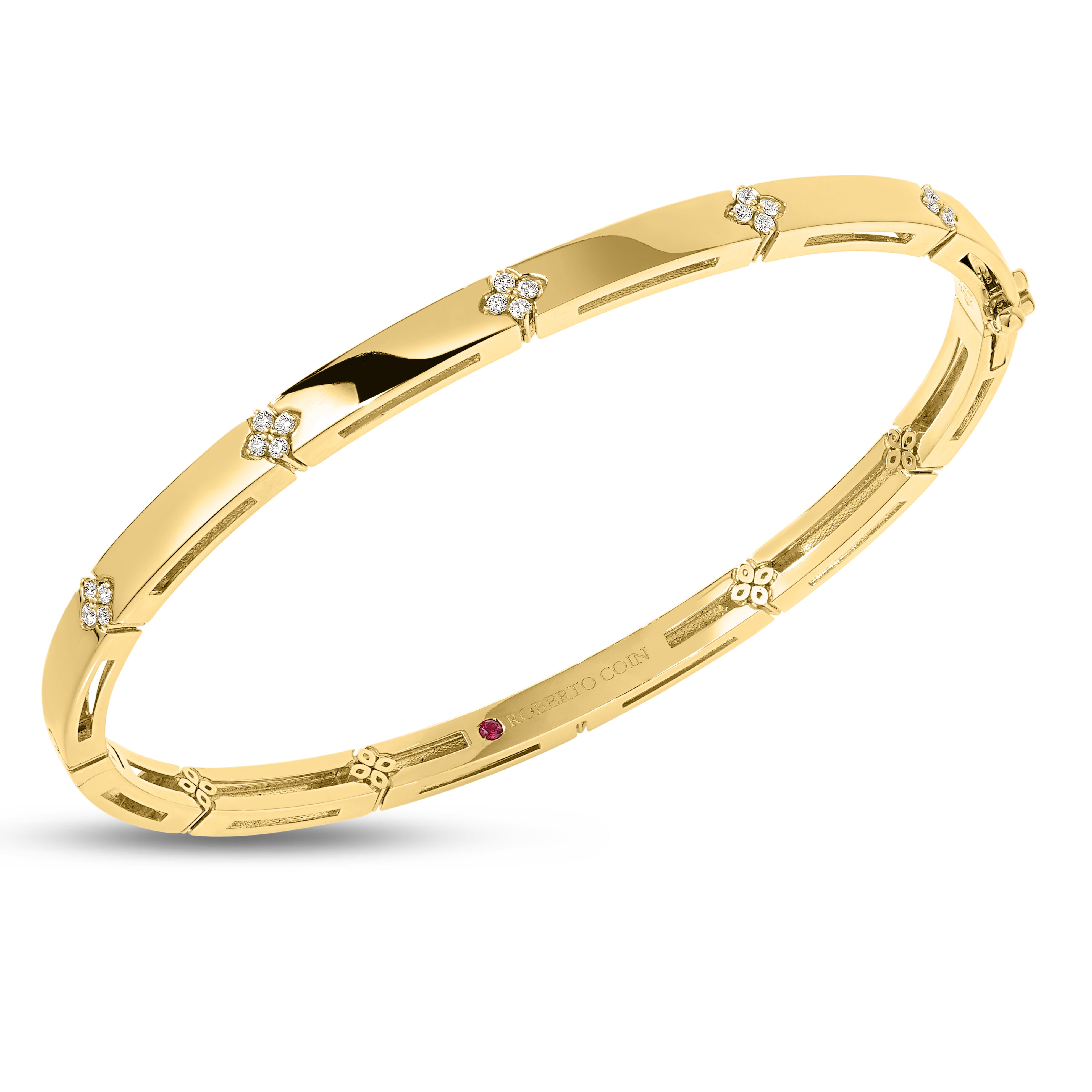 Roberto Coin Love in Verona Diamond Bangle