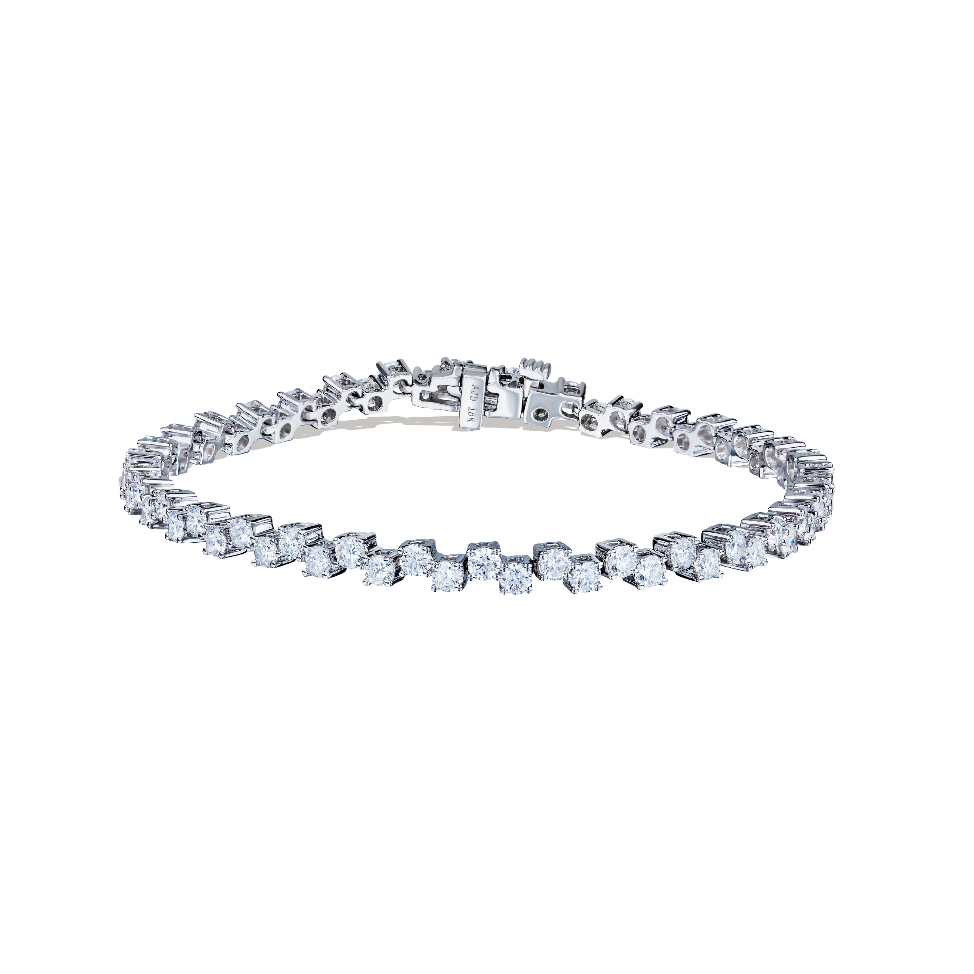 Diamond Zig Zag Bracelet