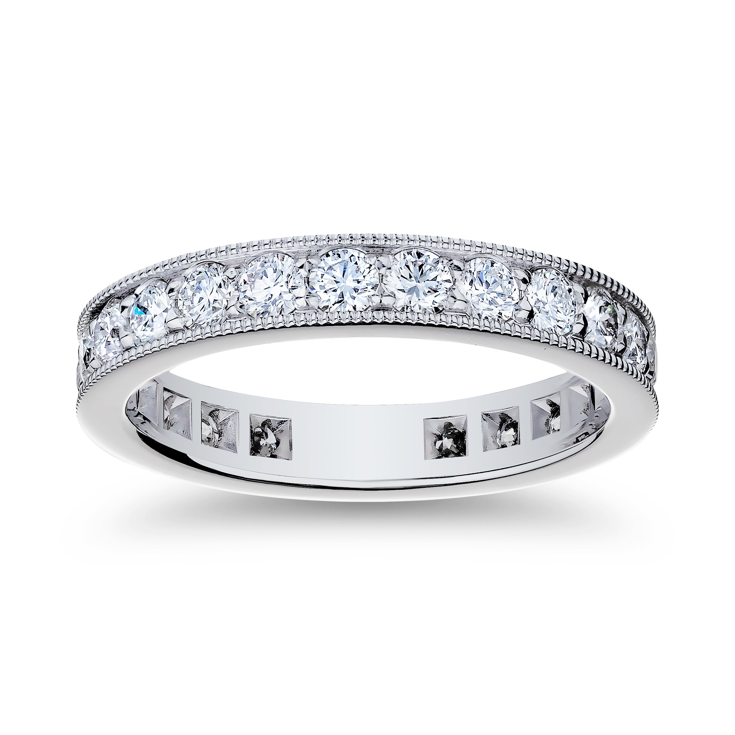 1.68 Total Carat Weight Diamond Eternity Ring