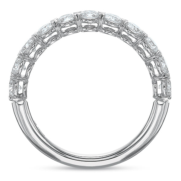 Diamond Half Round Band