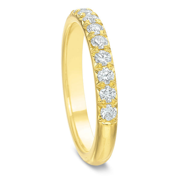 Half Round Wedding Band