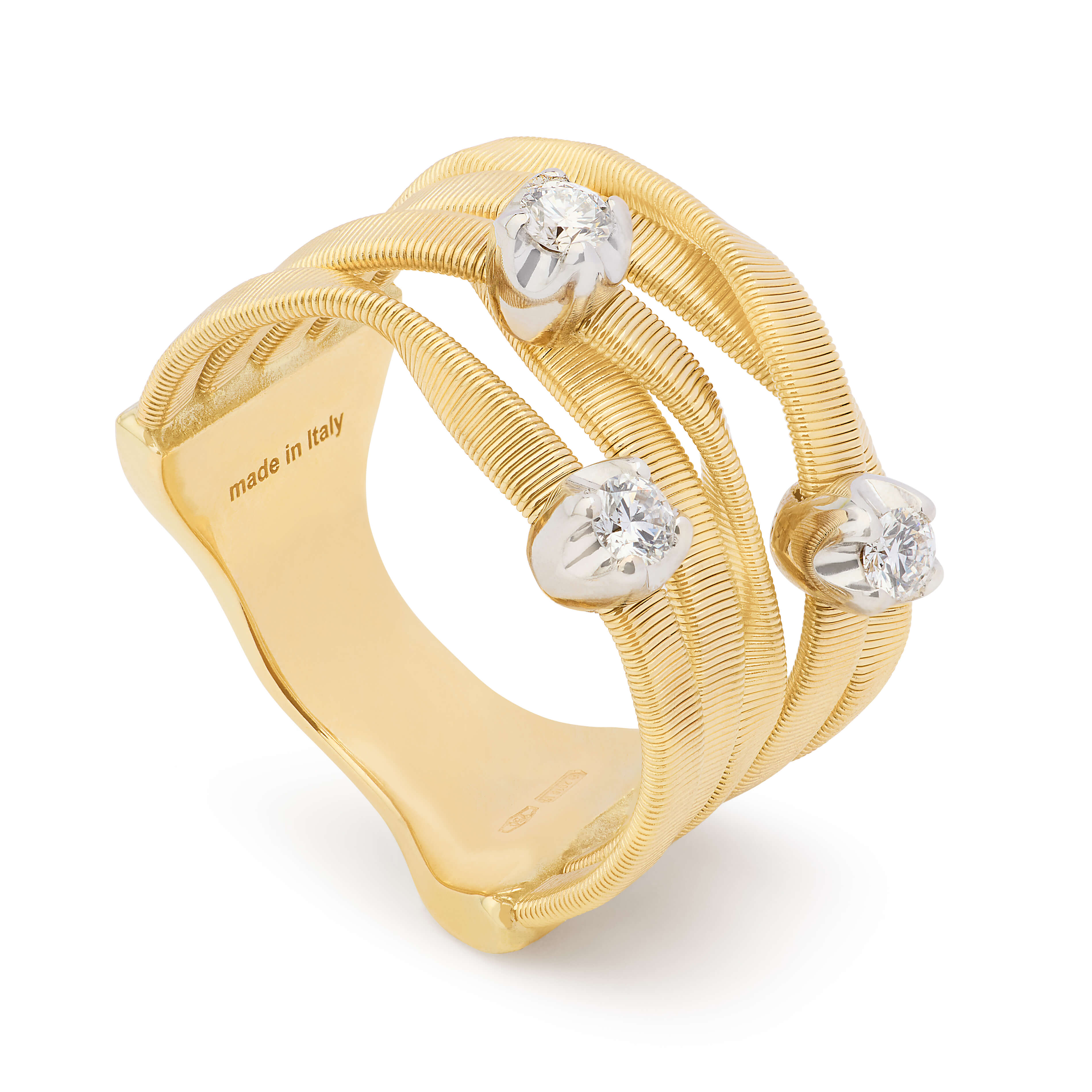 Marco Bicego Marrakech Collection 5 Row Diamond Ring