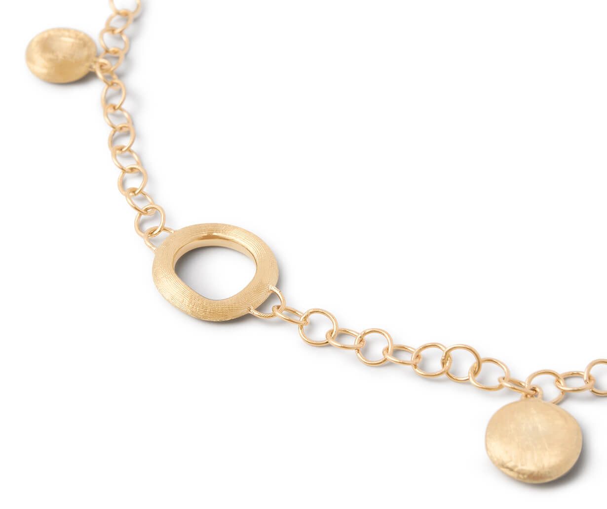 Marco Bicego Jaipur Collection 18k Yellow Gold Charm Bracelet