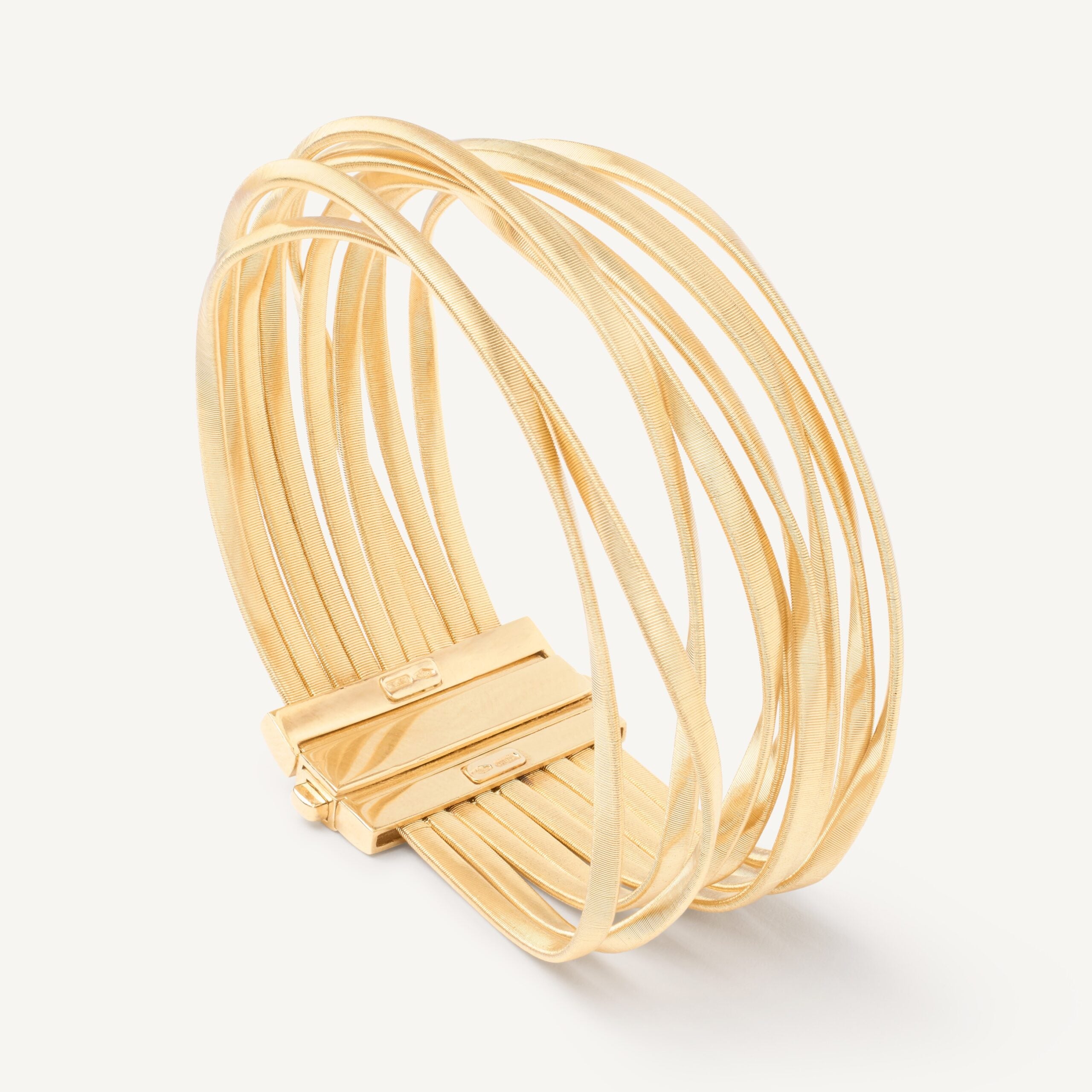 Marco Bicego Marrakech Collection 18K Yellow Gold 9-Strand Coil Bracelet
