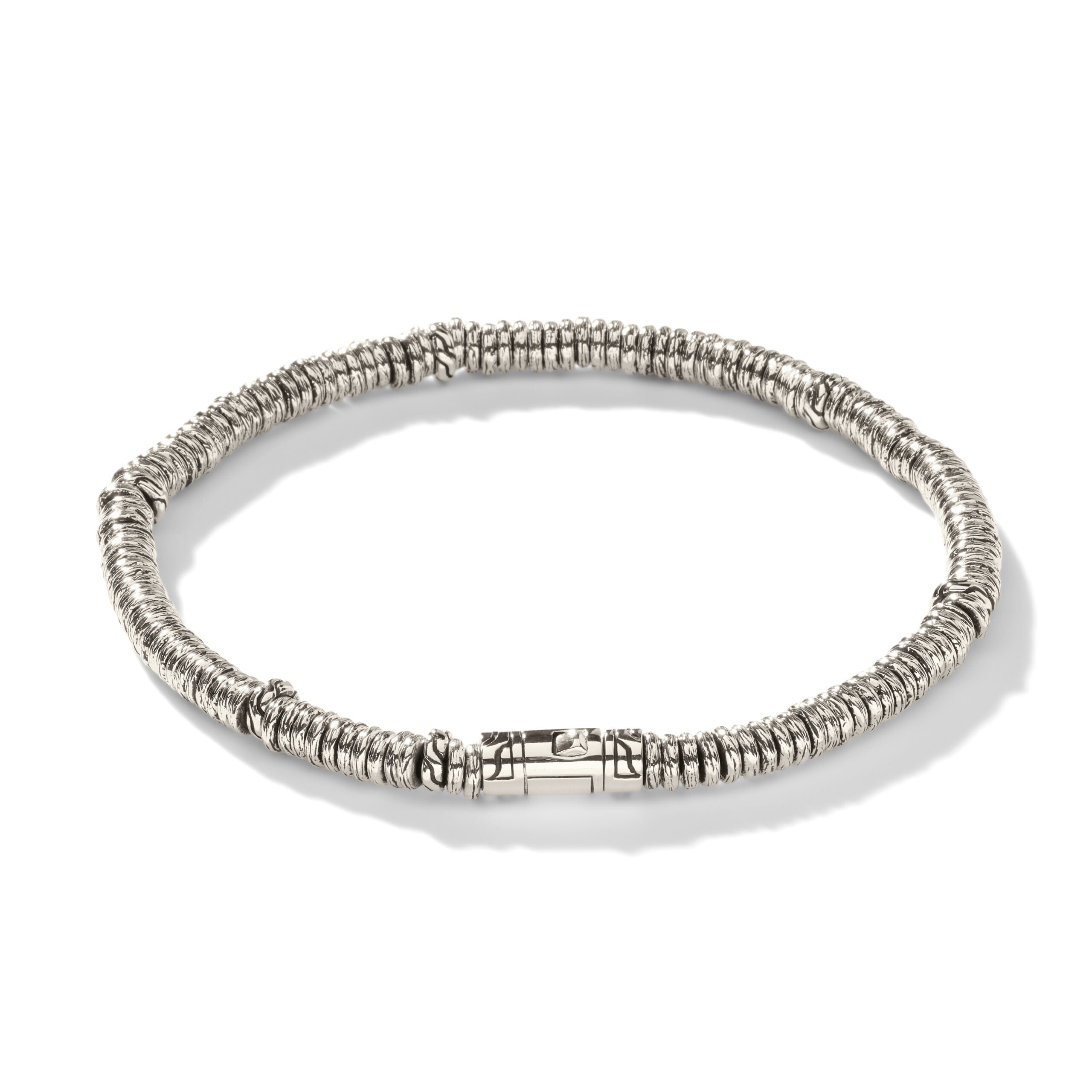 John Hardy Sterling Silver Heishi Bracelet
