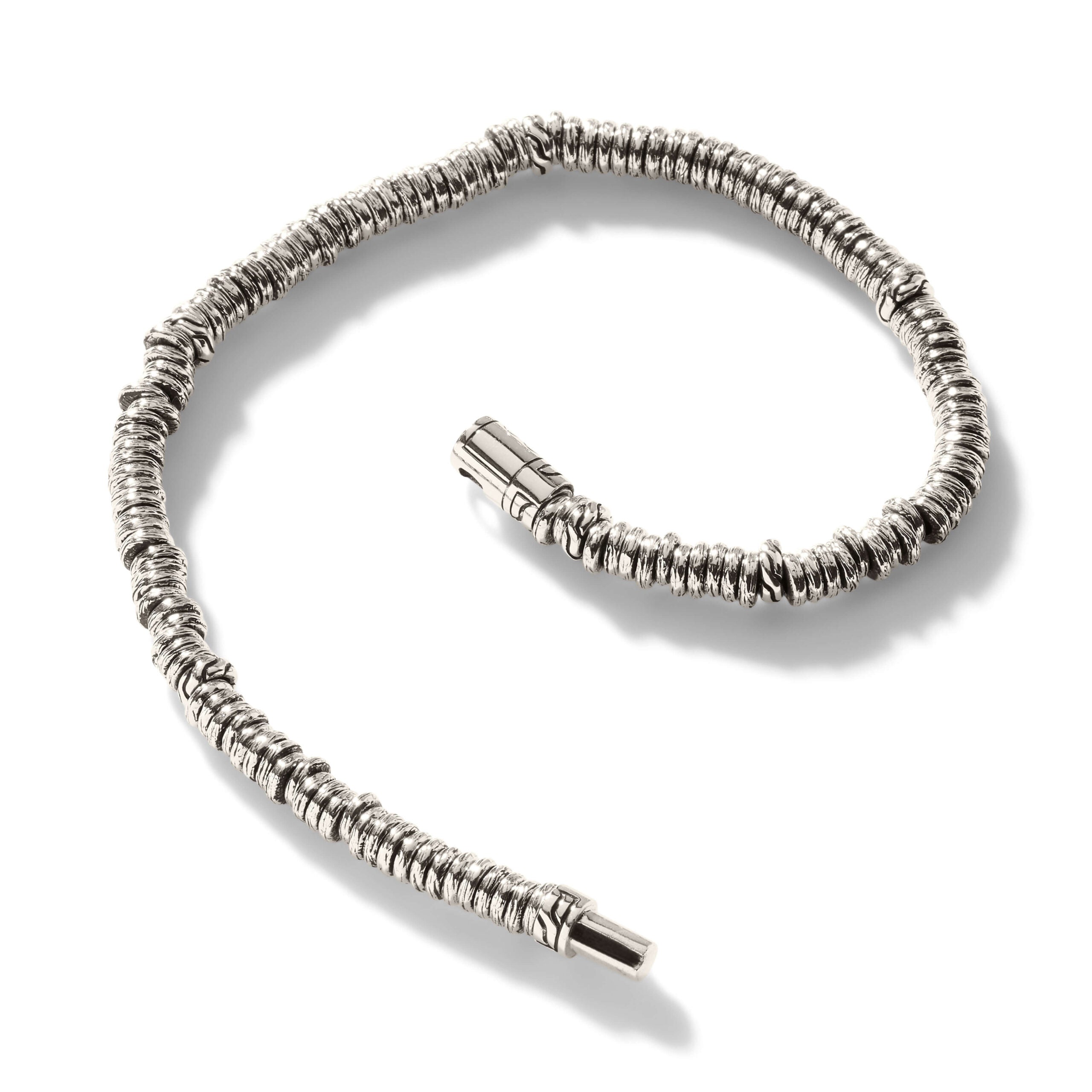 John Hardy Sterling Silver Heishi Bracelet