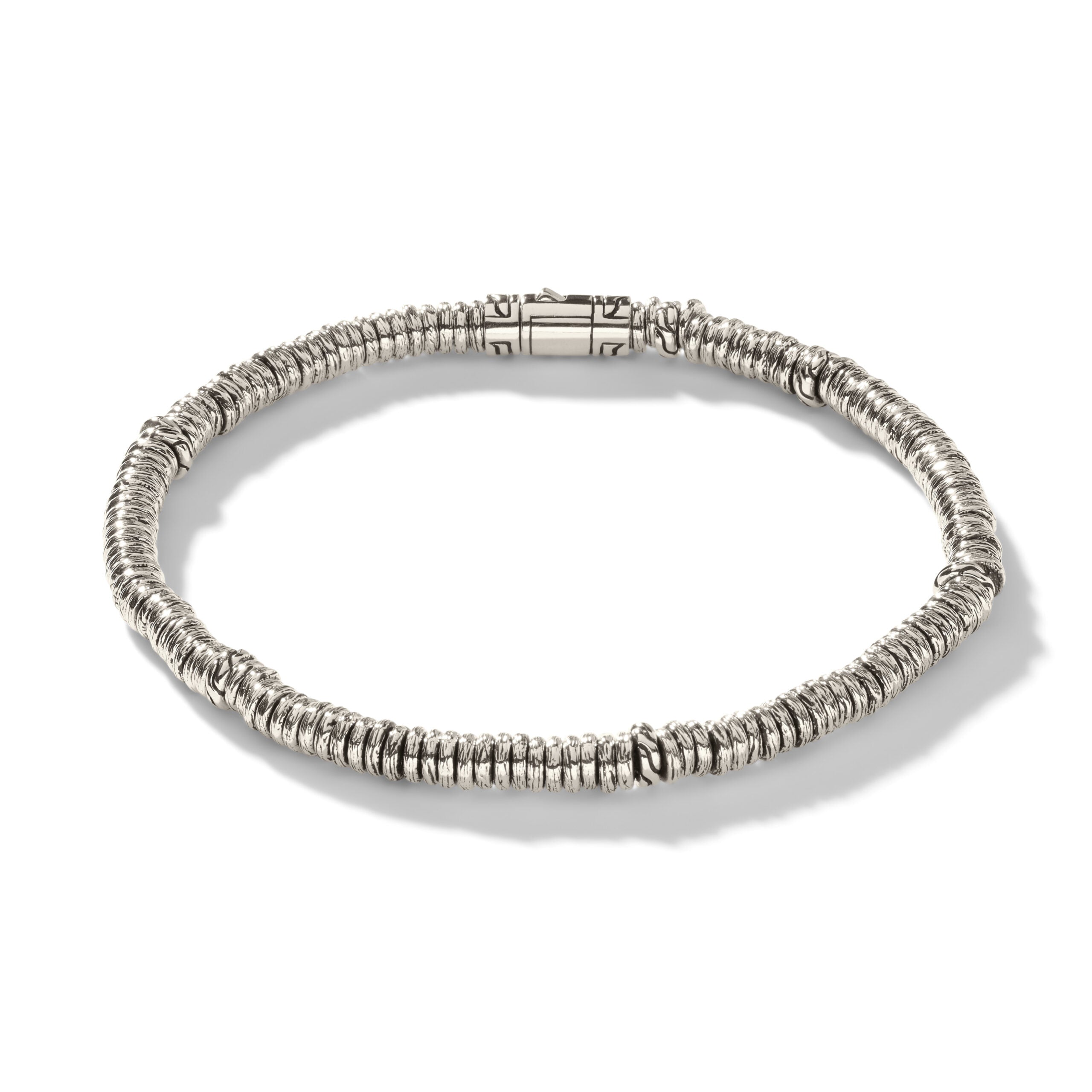 John Hardy Sterling Silver Heishi Bracelet
