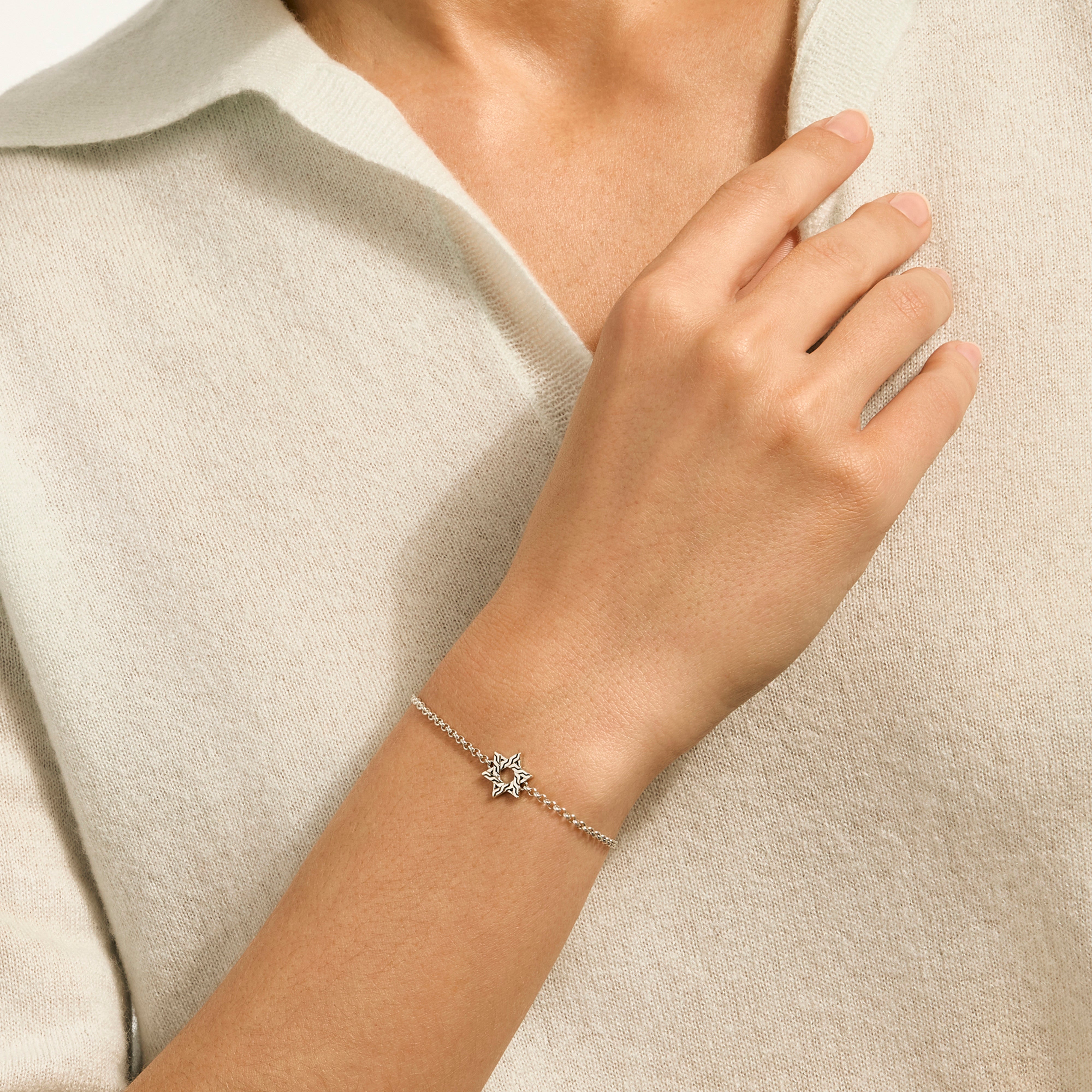John Hardy Star of David Bracelet