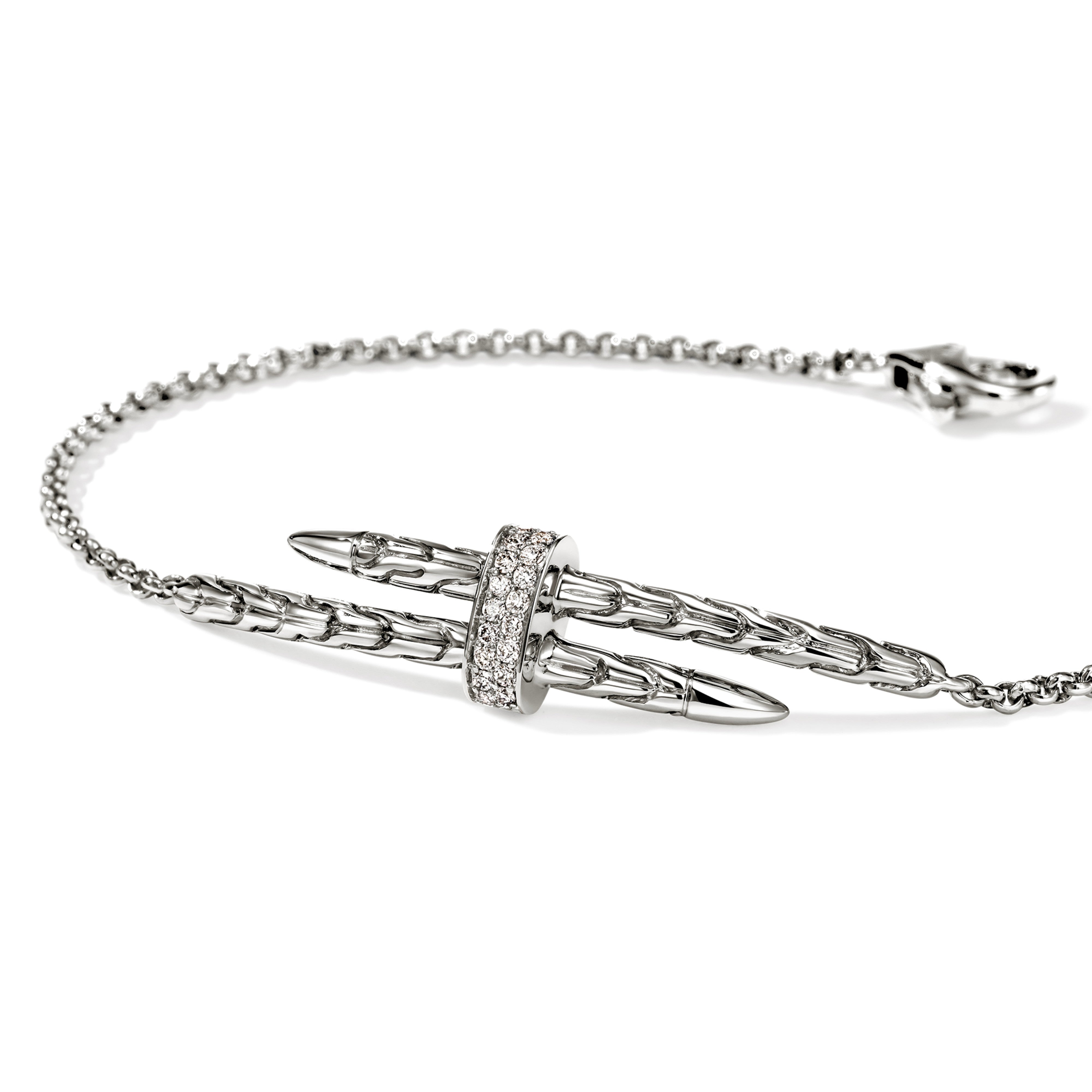 John Hardy Pavé Diamond Bracelet