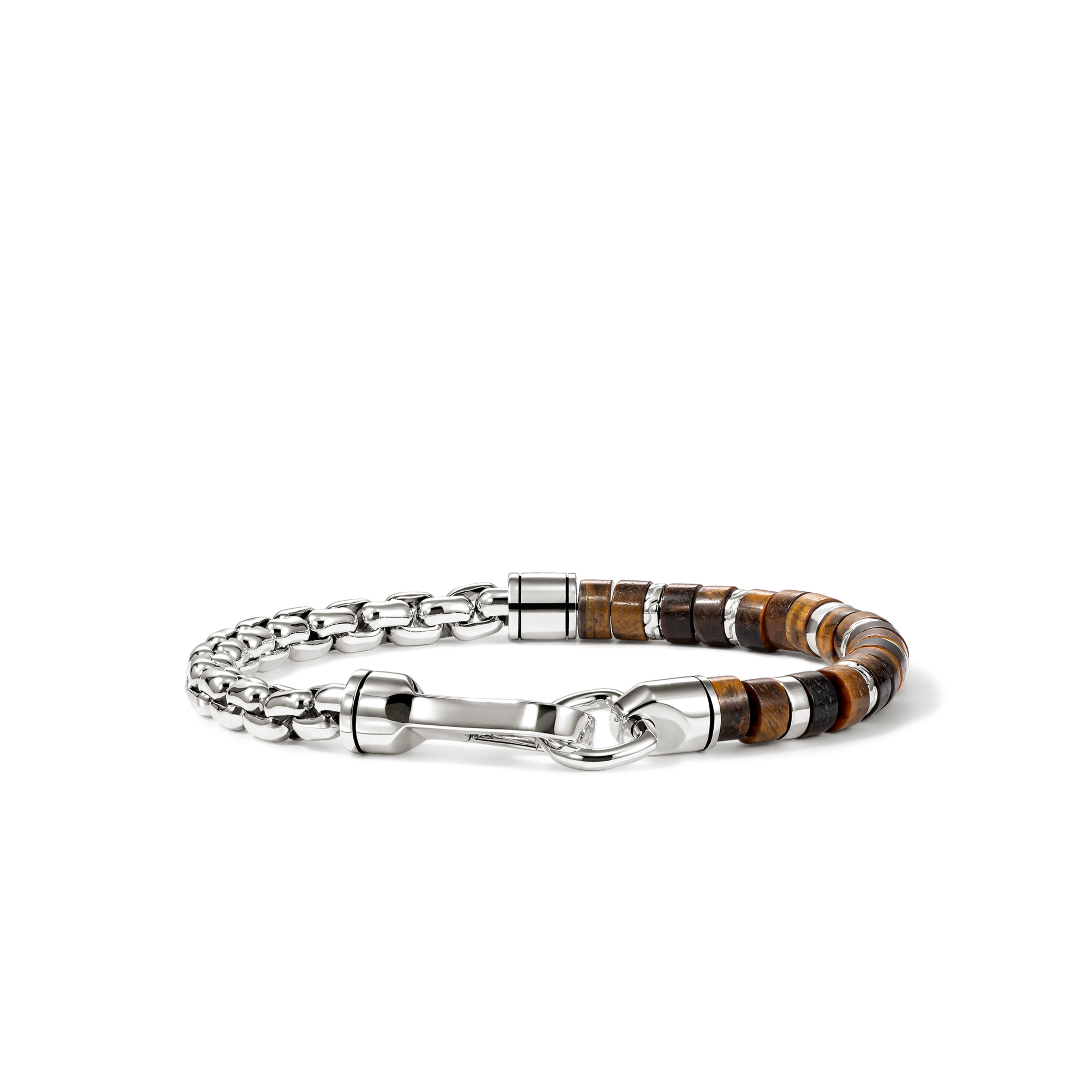 John Hardy Tiger's Eye Beaded Bracelet