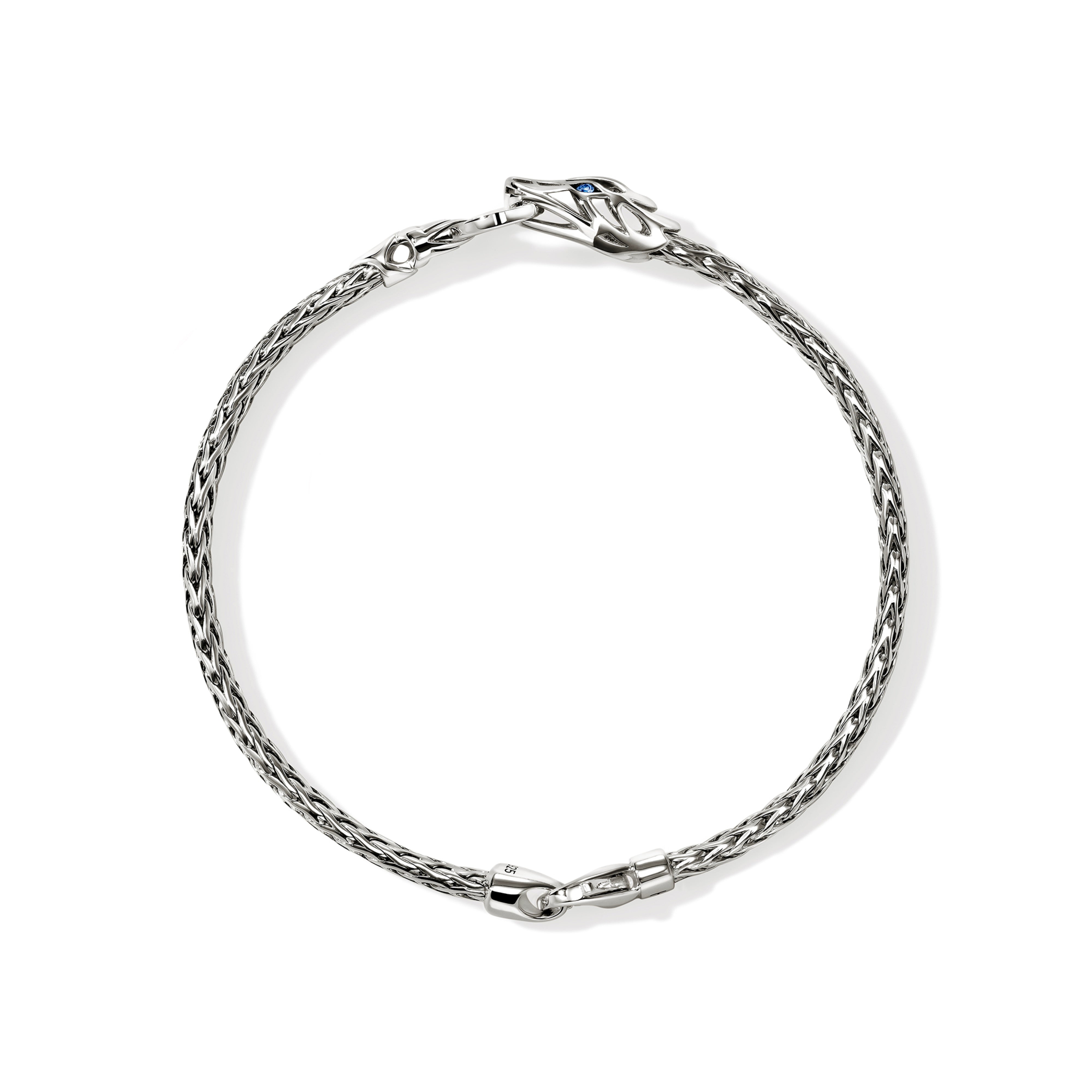 John Hardy Naga Sapphire Slim Chain Bracelet