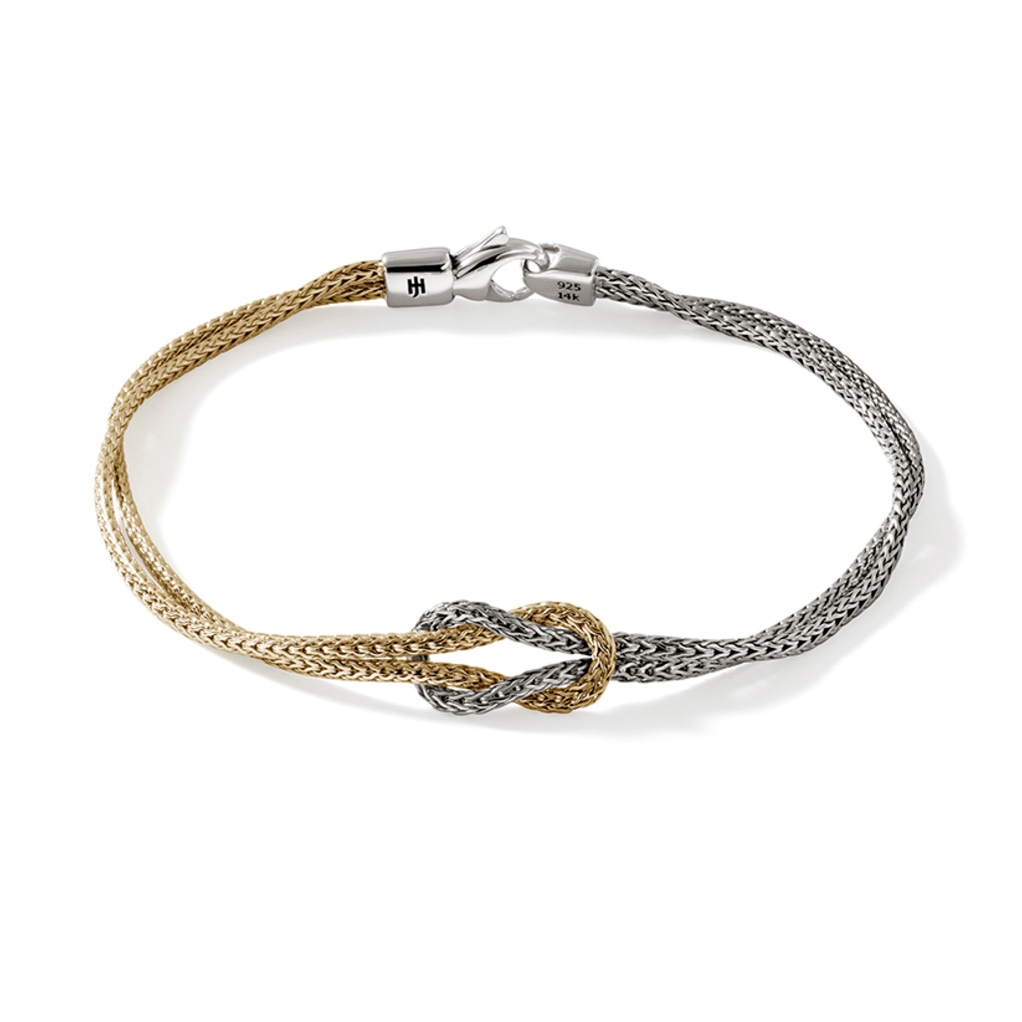 John Hardy Love Knot Two-Tone Bracelet