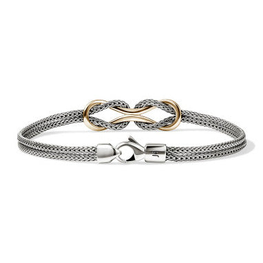 John Hardy Love Knot Two-Tone Infinity Bracelet