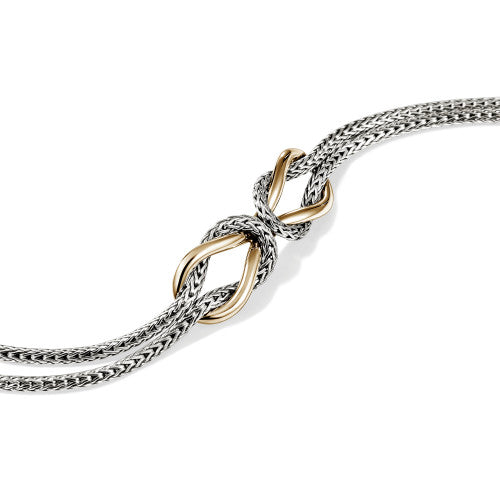 John Hardy Love Knot Two-Tone Infinity Bracelet