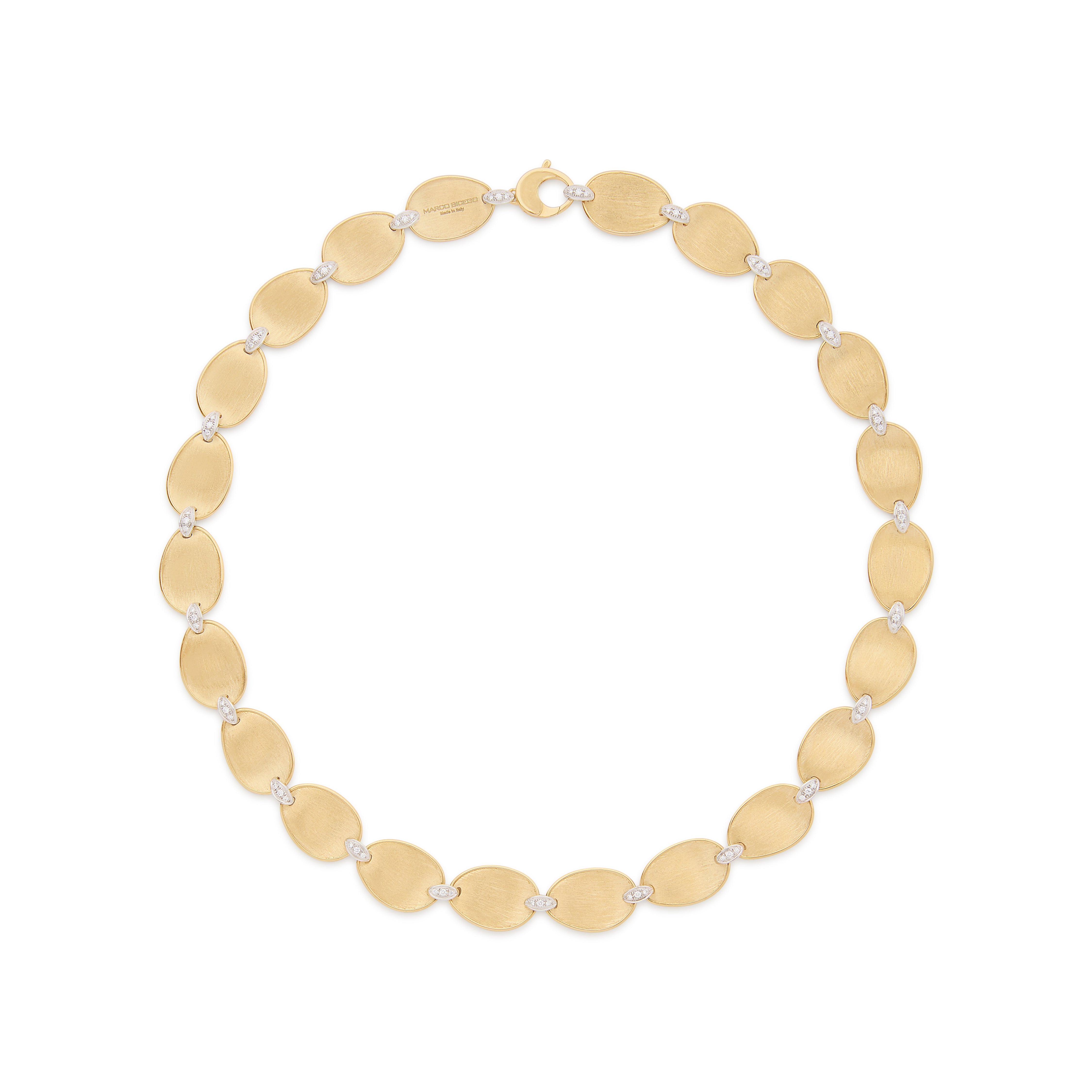 Marco Bicego Lunaria Collection 18K Yellow Gold Petals Necklace