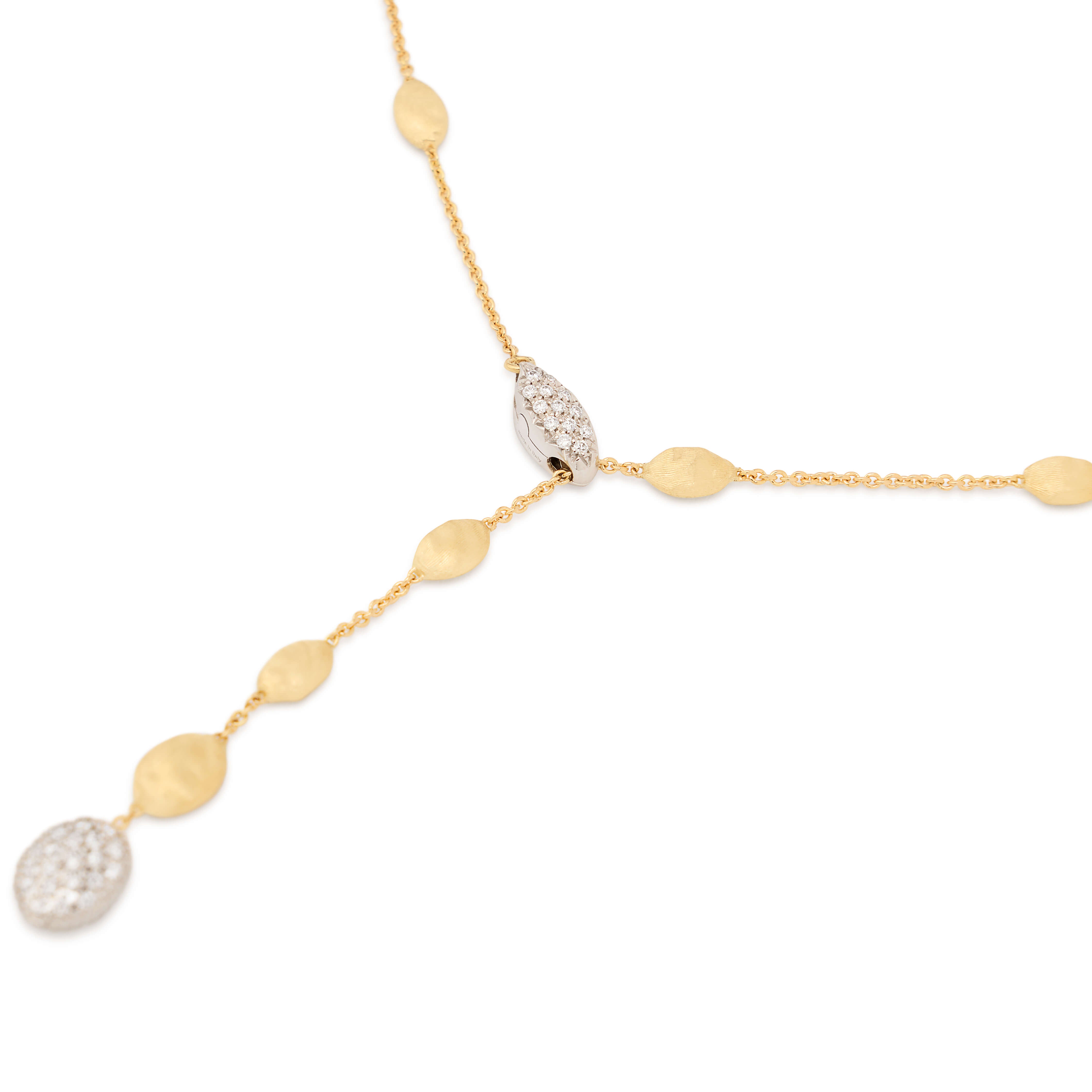 Marco Bicego Siviglia Collection Diamond Lariat Necklace