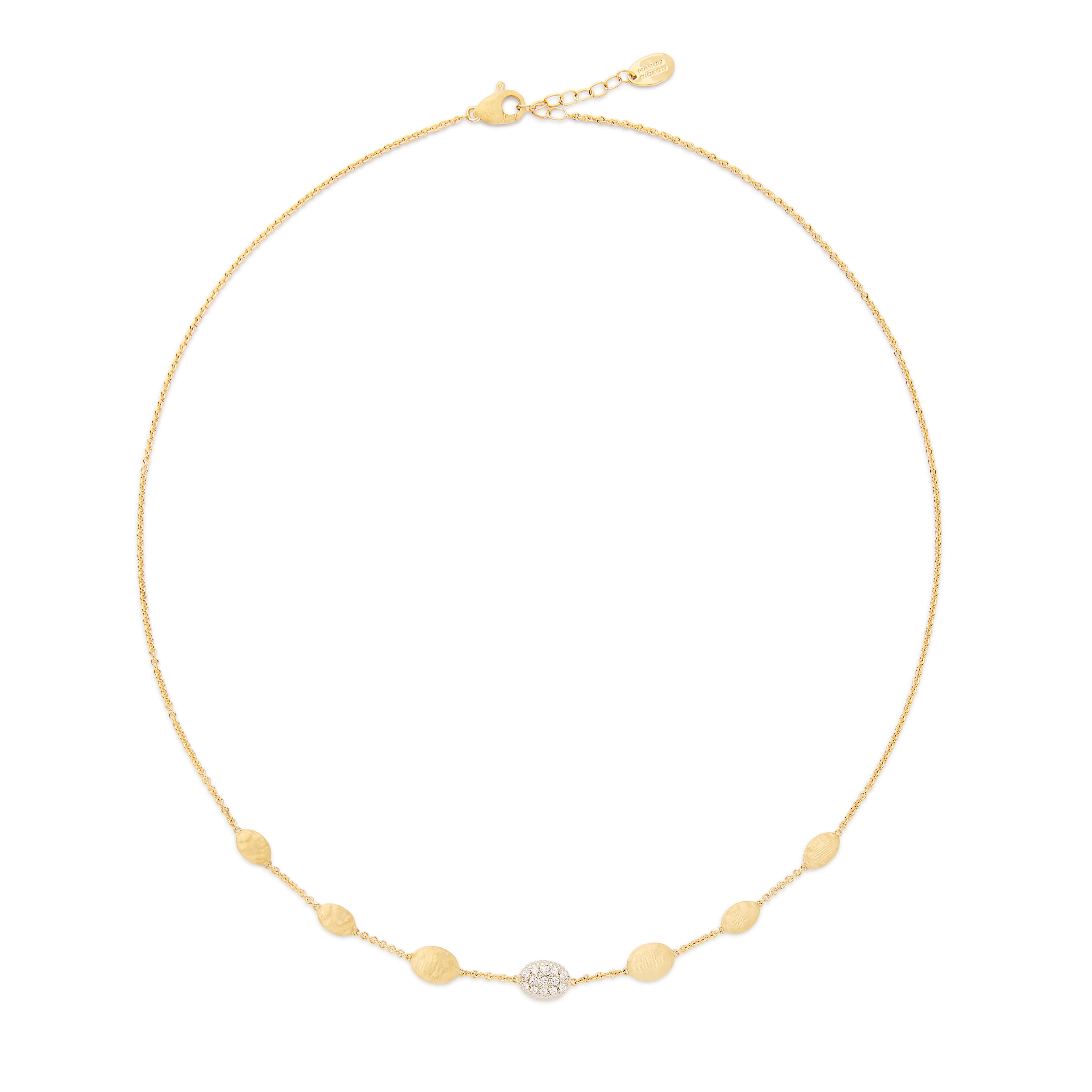 Marco Bicego Siviglia Collection 0.17ct Total Weight Diamond Necklace