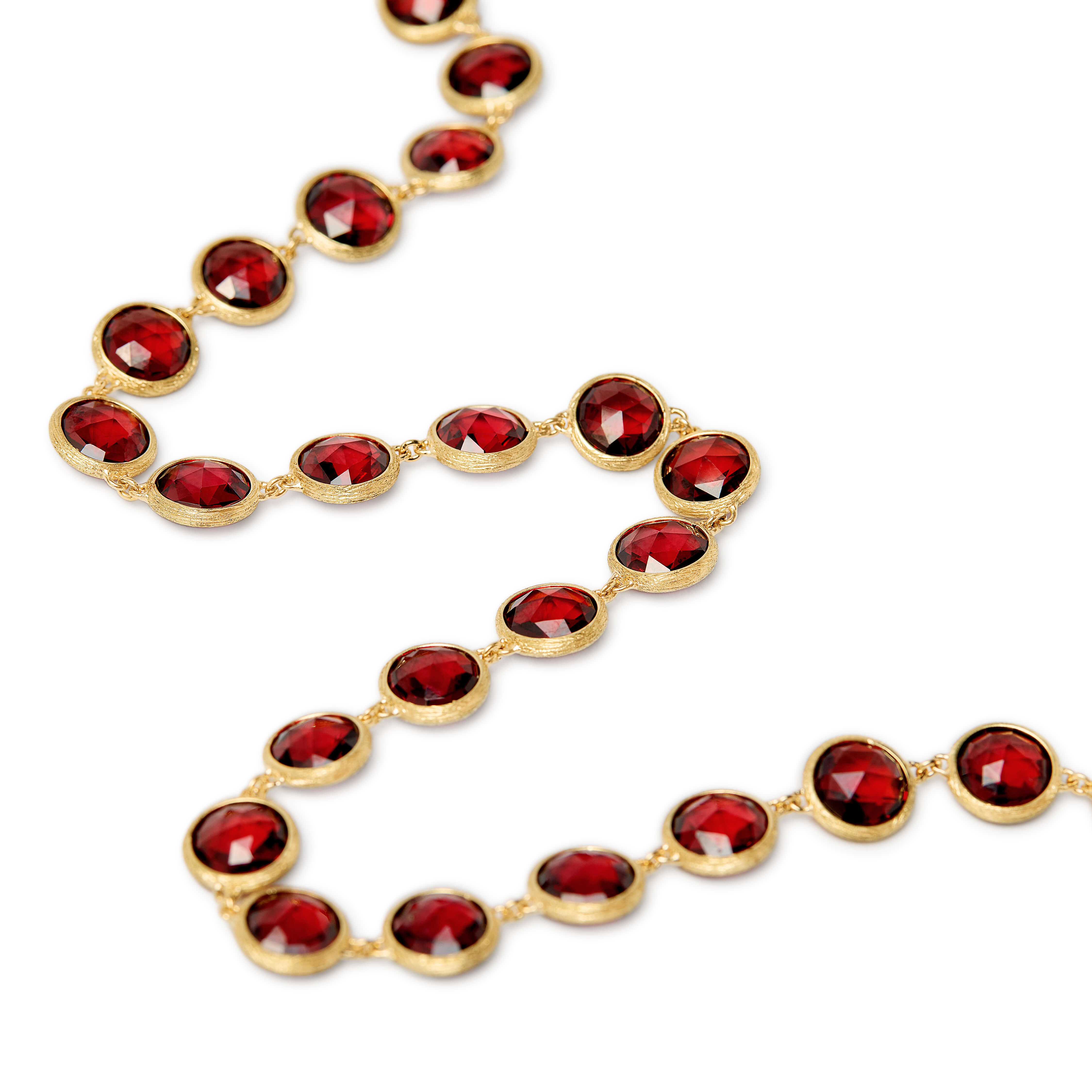 Marco Bicego Jaipur Collection Red Garnet Necklace