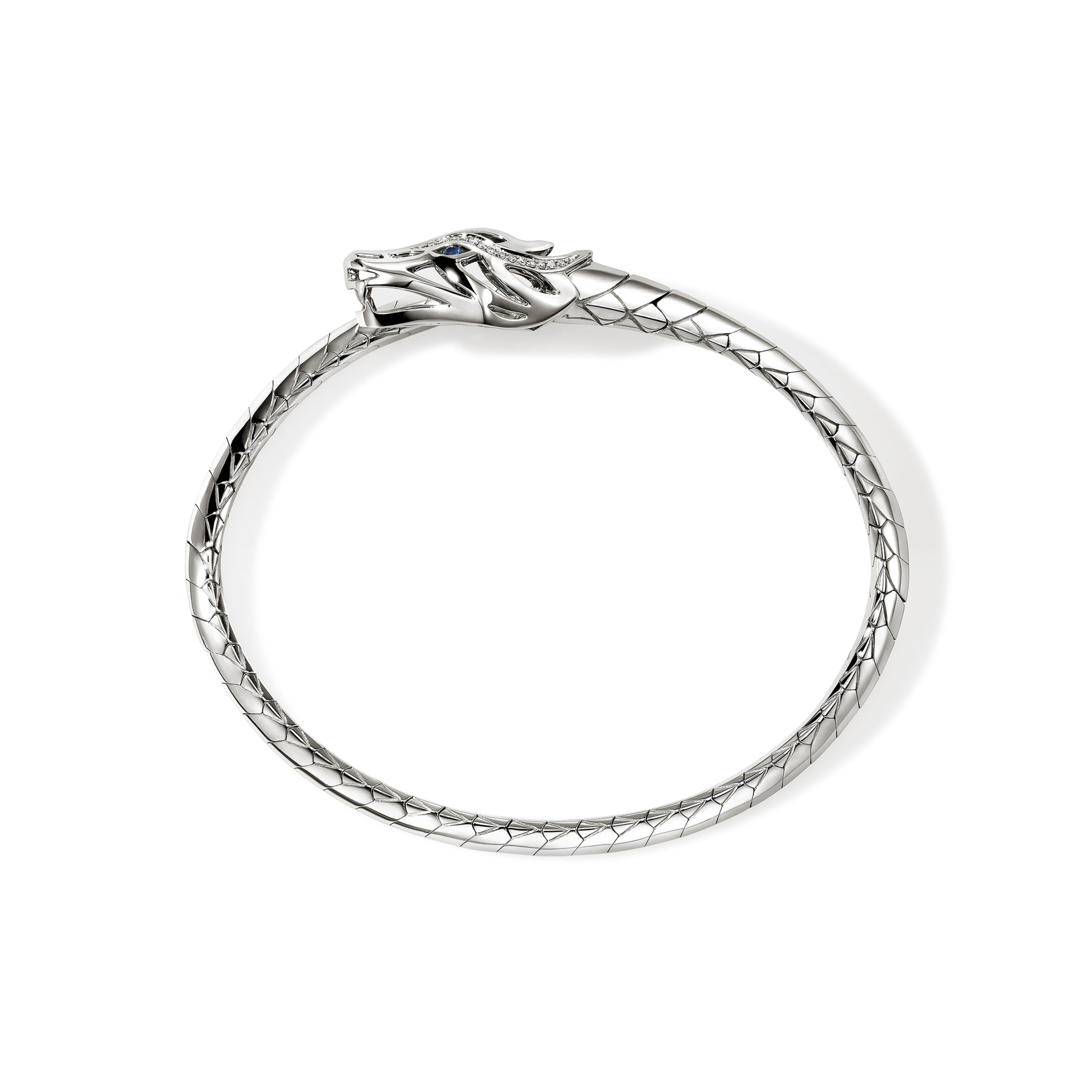 John Hardy Naga Collection Diamond Cuff Bracelet