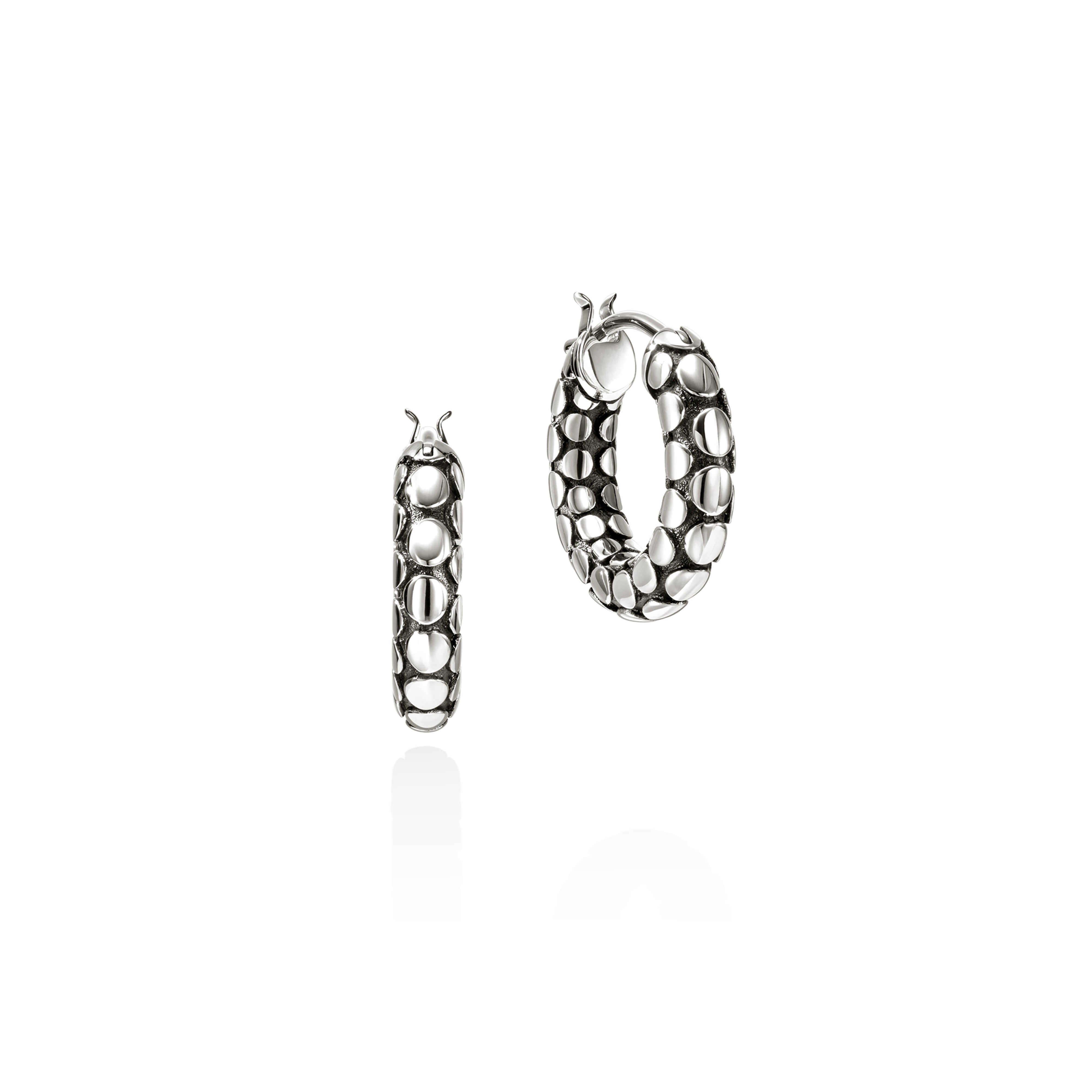John Hardy Dot Collection Hoop Earrings