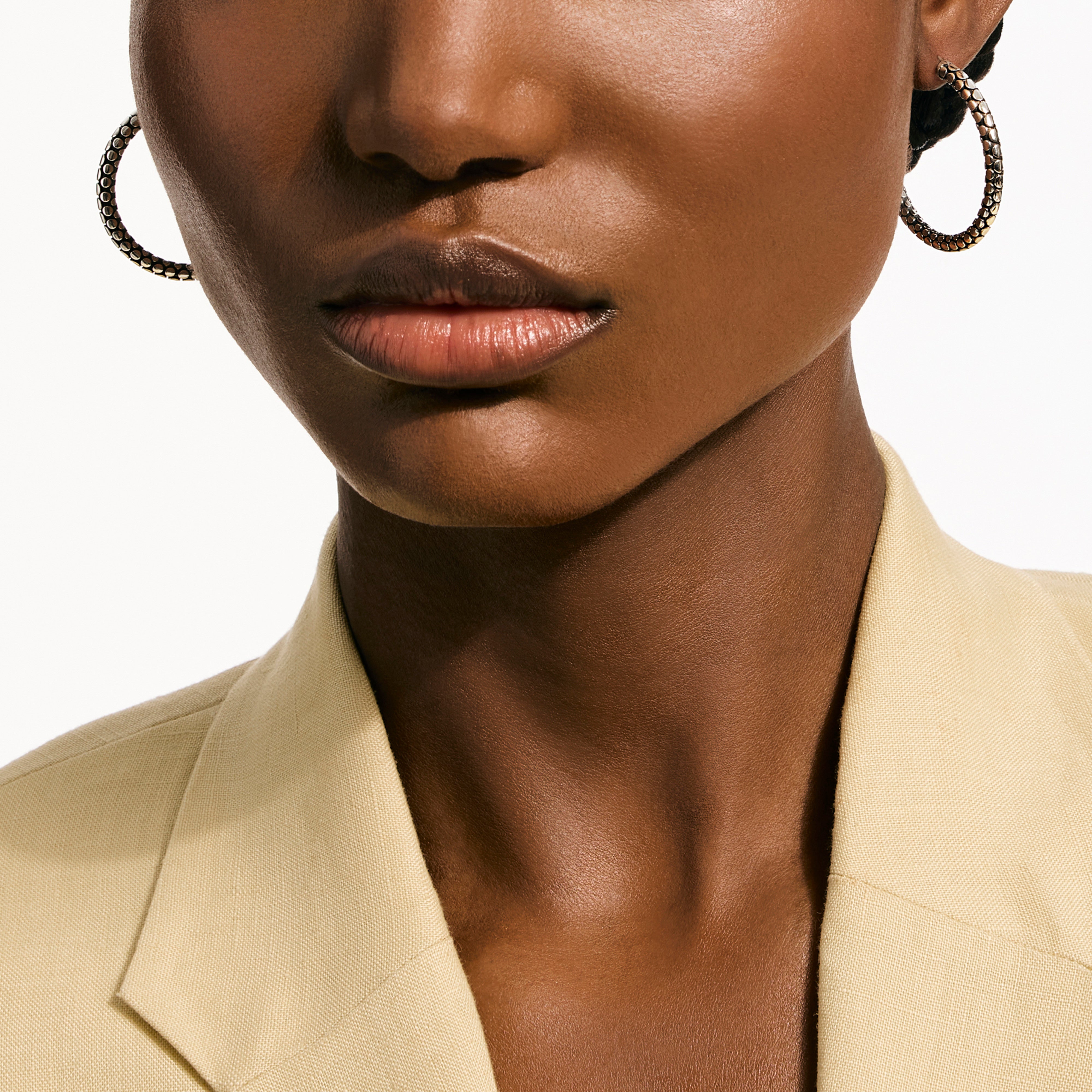 John Hardy Dot Collection Hoop Earrings