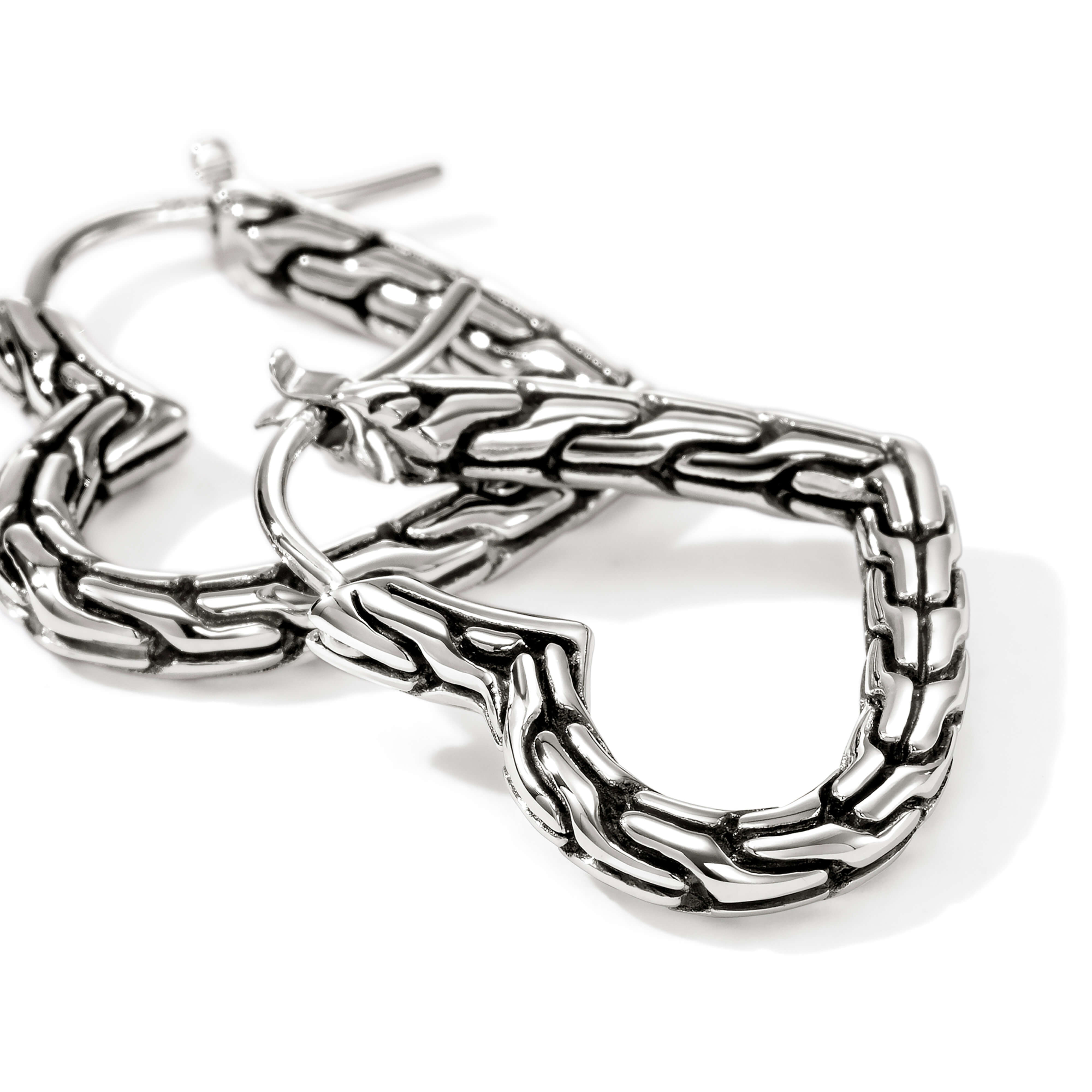John Hardy 21mm Heart Hoops