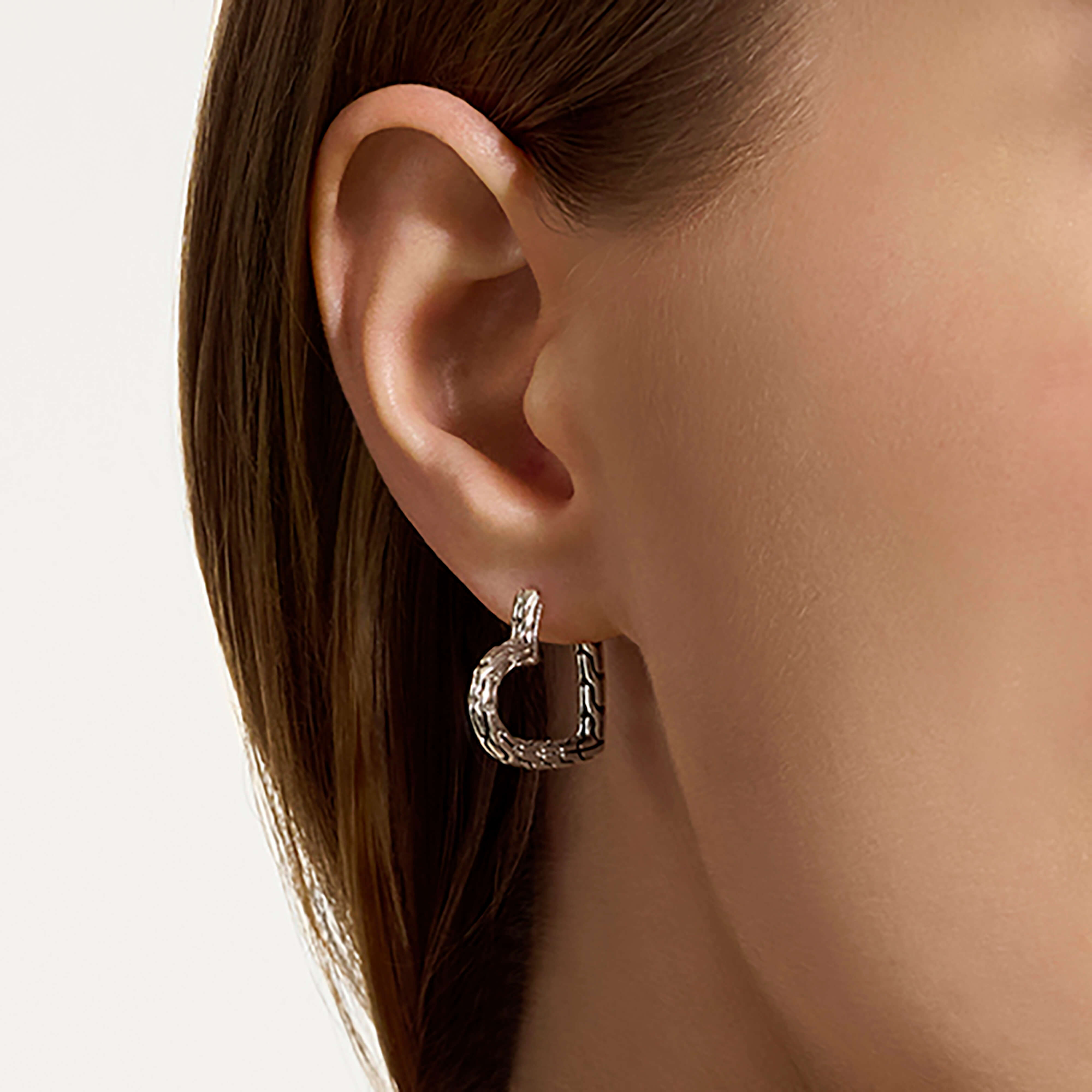 John Hardy 21mm Heart Hoops