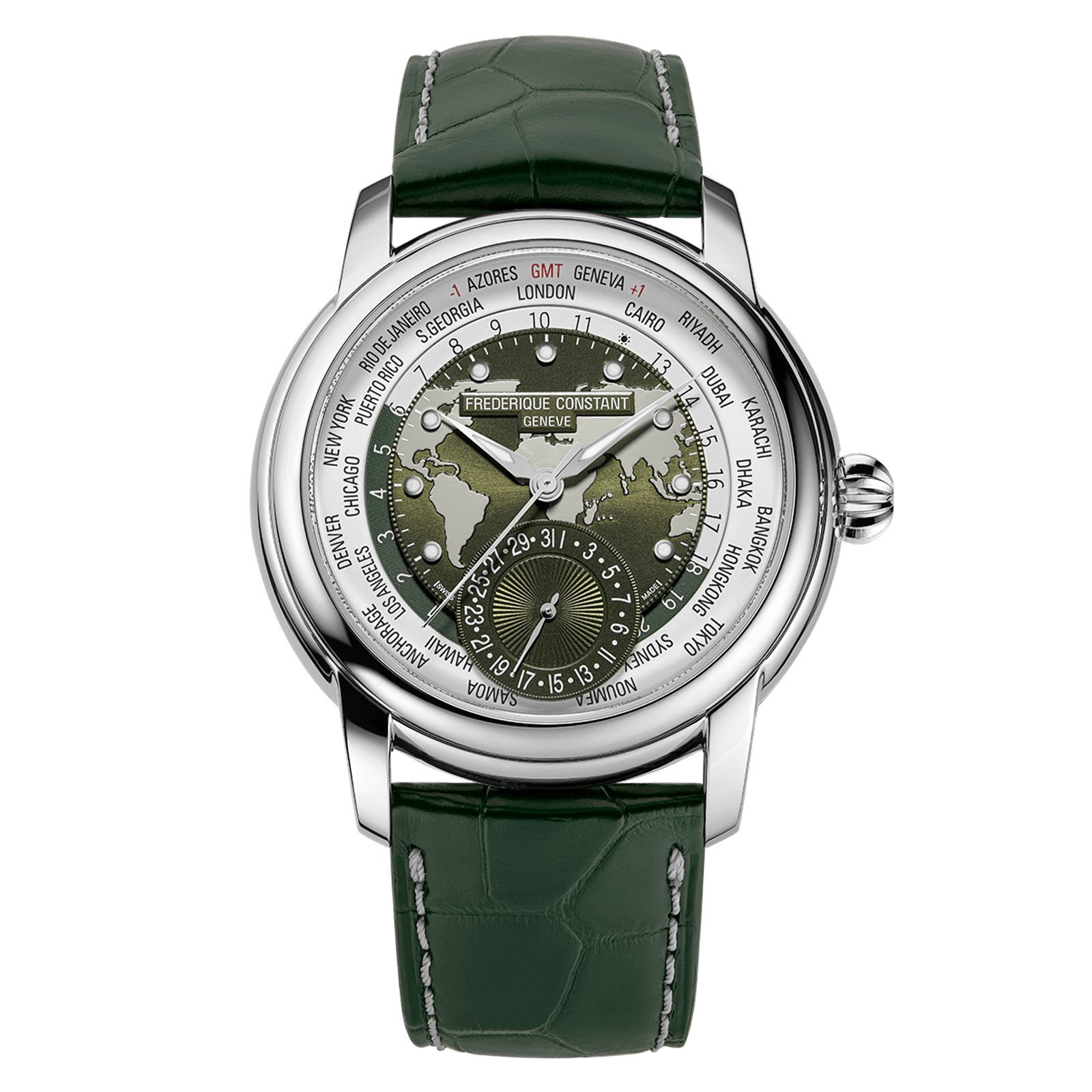 Frederique Constant Manufacture Worldtimer 42mm Watch