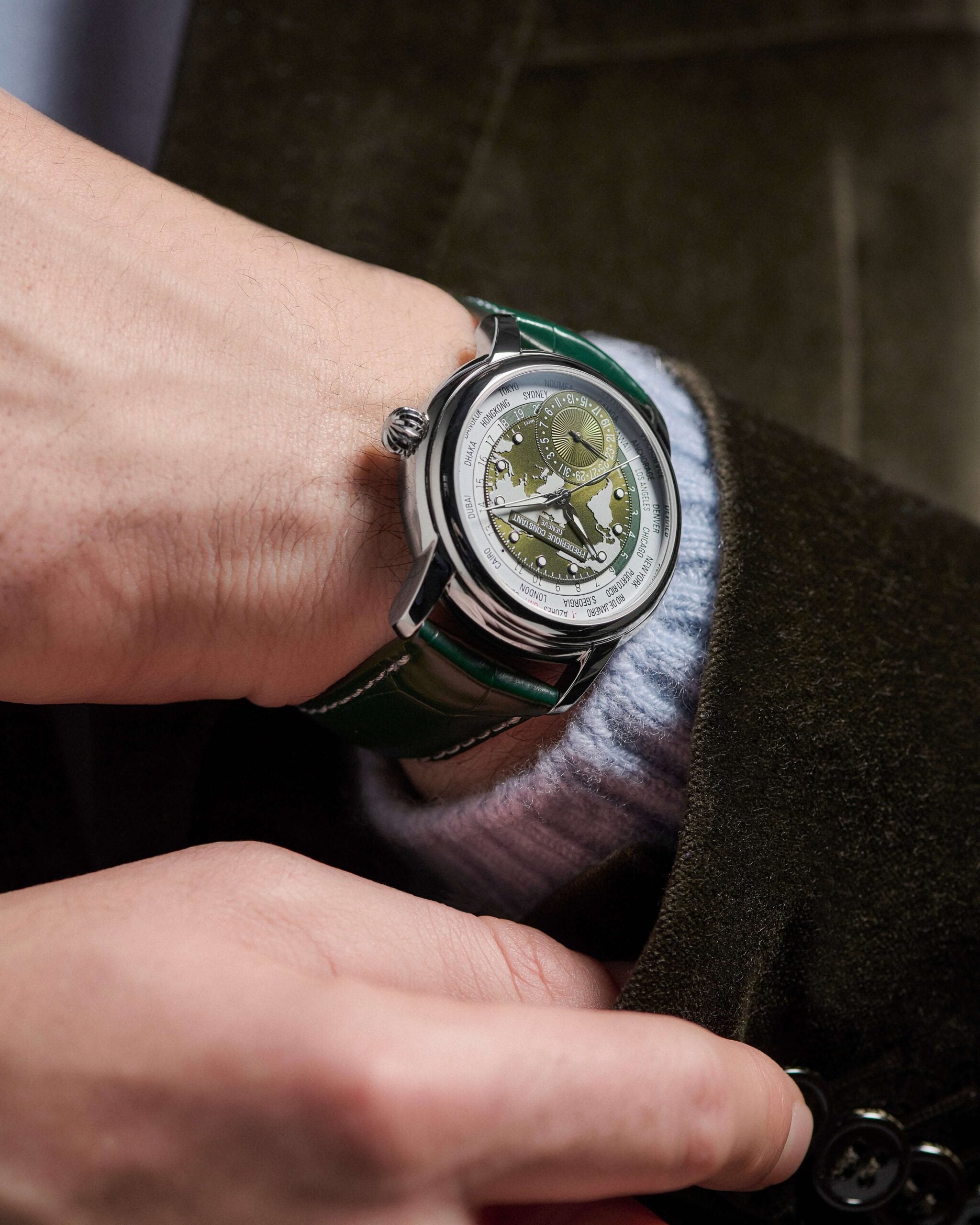 Frederique Constant Manufacture Worldtimer 42mm Watch