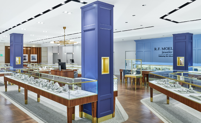 RF Moeller jewelry store interior
