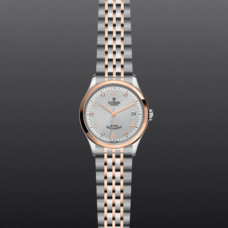 1926 36MM STEEL AND ROSE GOLD