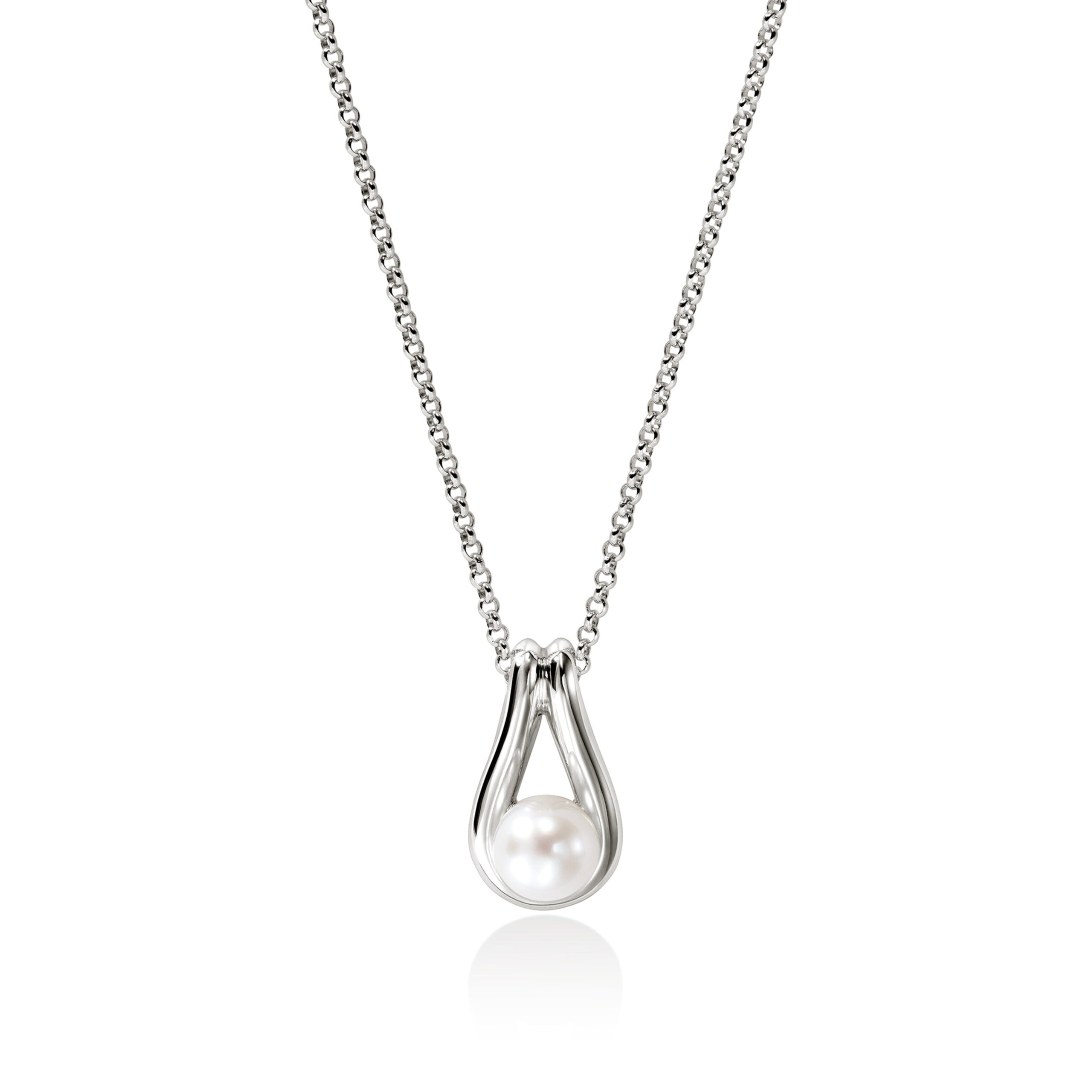 John Hardy Surf Collection Freshwater Pearl Pendant